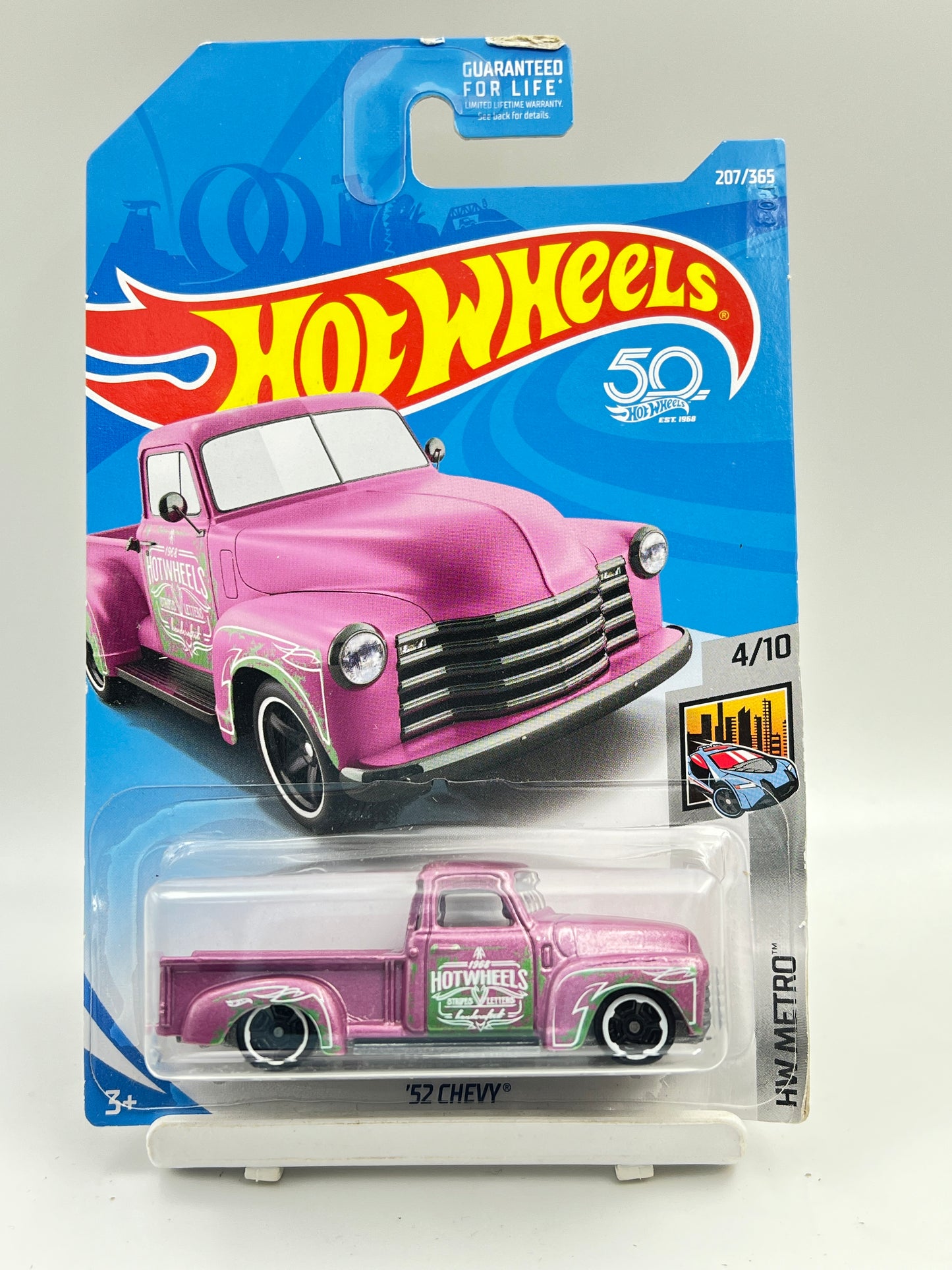 CREASED - ( CARD AS IN PIC ) - 52 CHEVY - 4E
