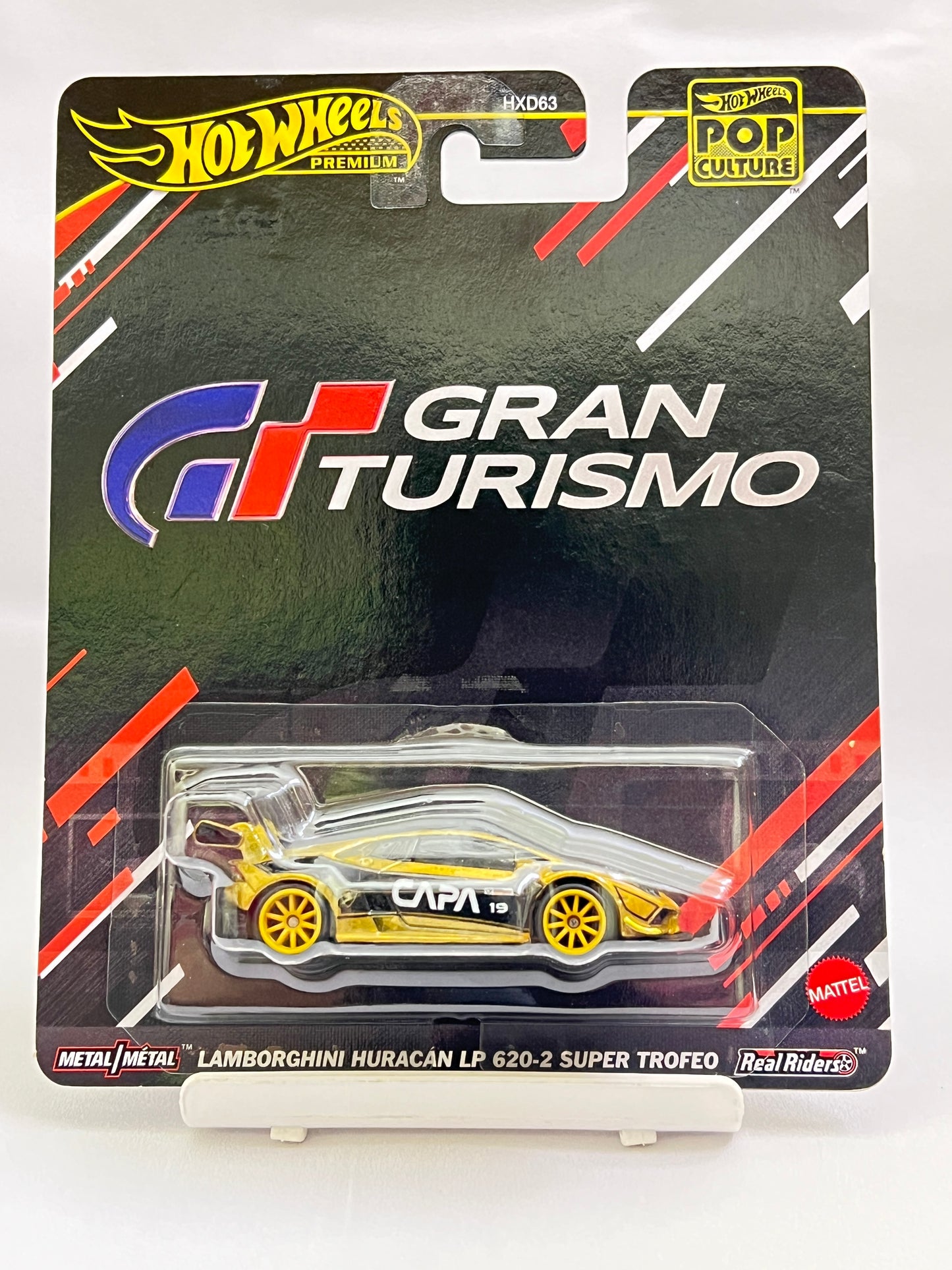 HOT WHEELS PREMIUM - GRAN TURISMO - LAMBORGHINI HURACAN LP 620-2 SUPER TROFEO - 5C
