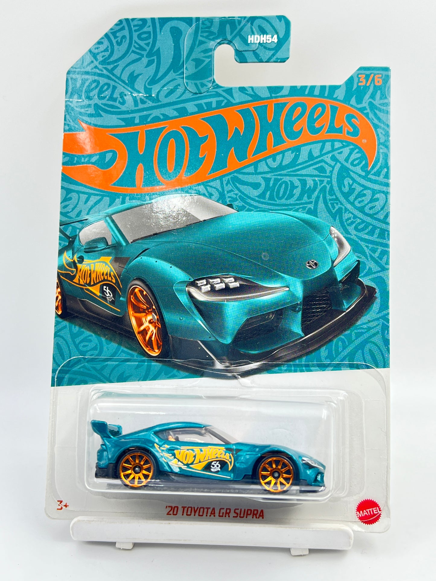 CREASED - IMPORTED - HOT WHEELS - 20 TOYOA GR SUPRA - 4B