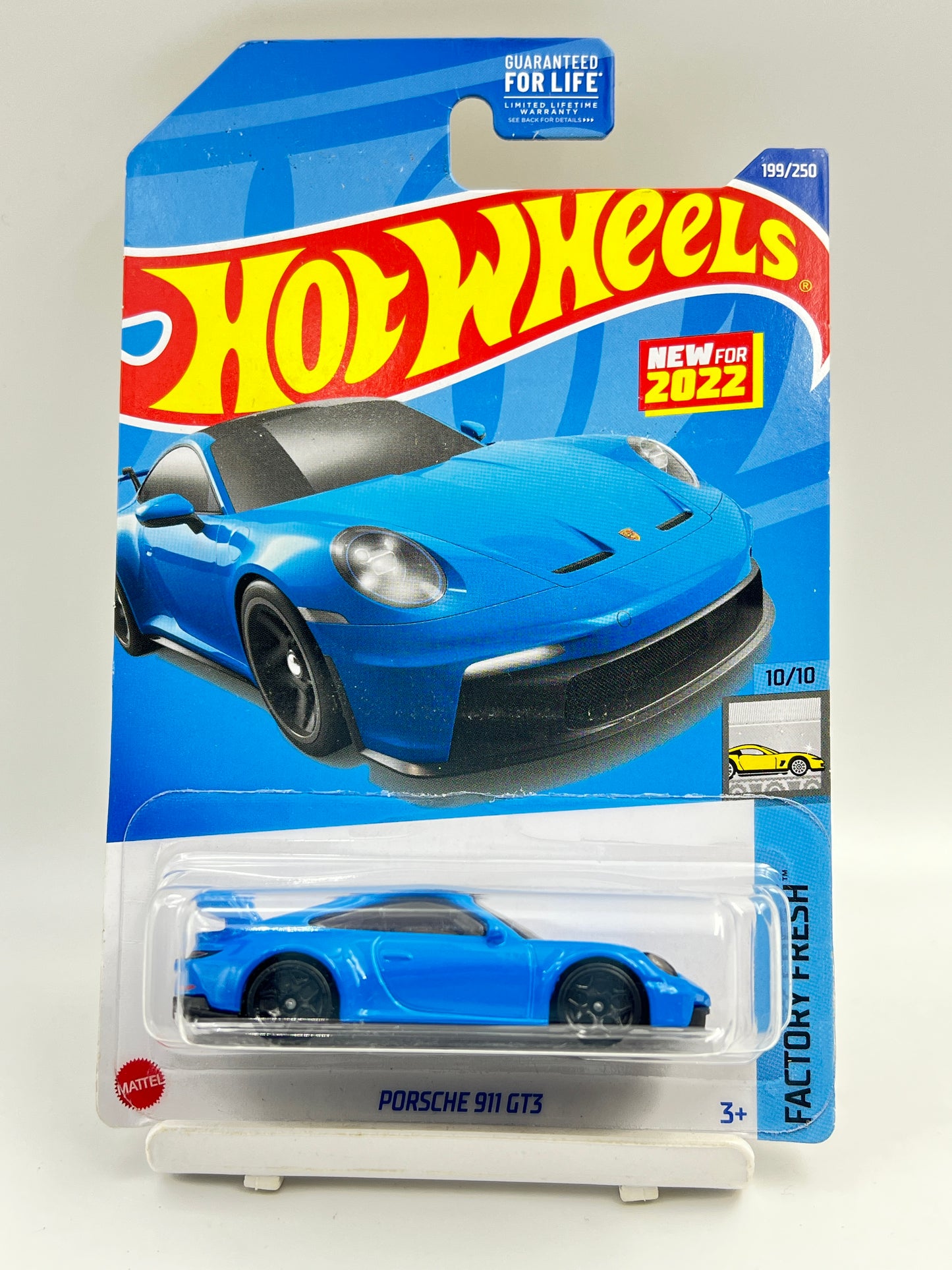 MILD SOFT CORNER - IMPORTED - HOT WHEELS - PORSHE 911 GT3 - BLUE - 4D