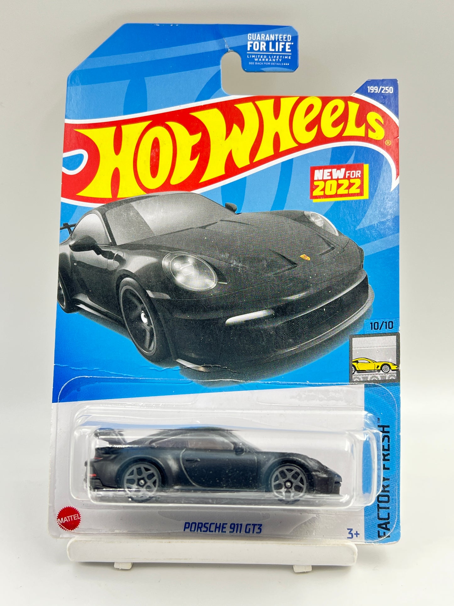 MILD SOFT CORNER - IMPORTED - HOT WHEELS - PORSCHE 911 GT3 - MATTE BLACK - 4D