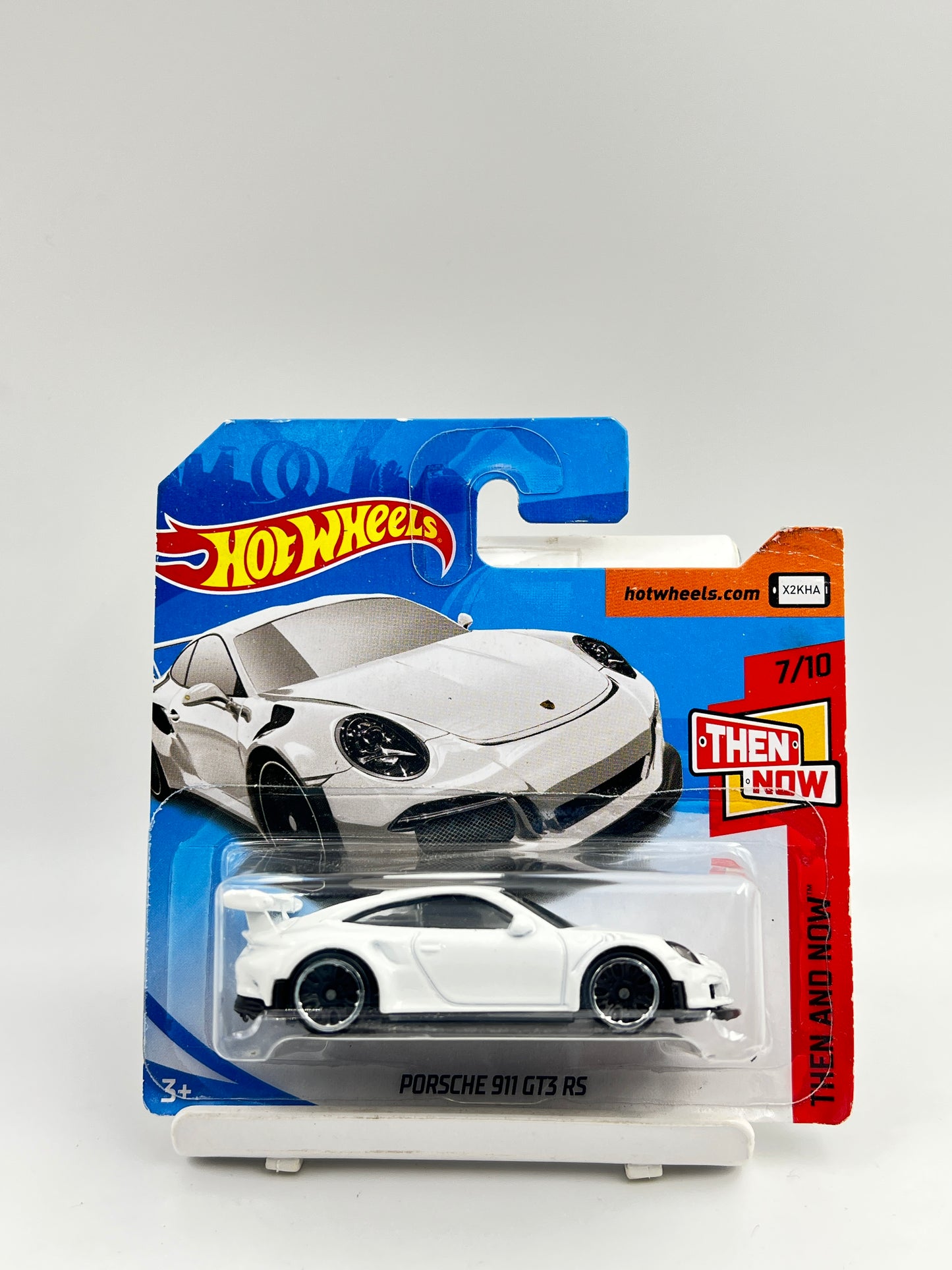 IMPORTED - HOT WHEELS - PORSCHE 911 GT3 RS - WHITE - 2B