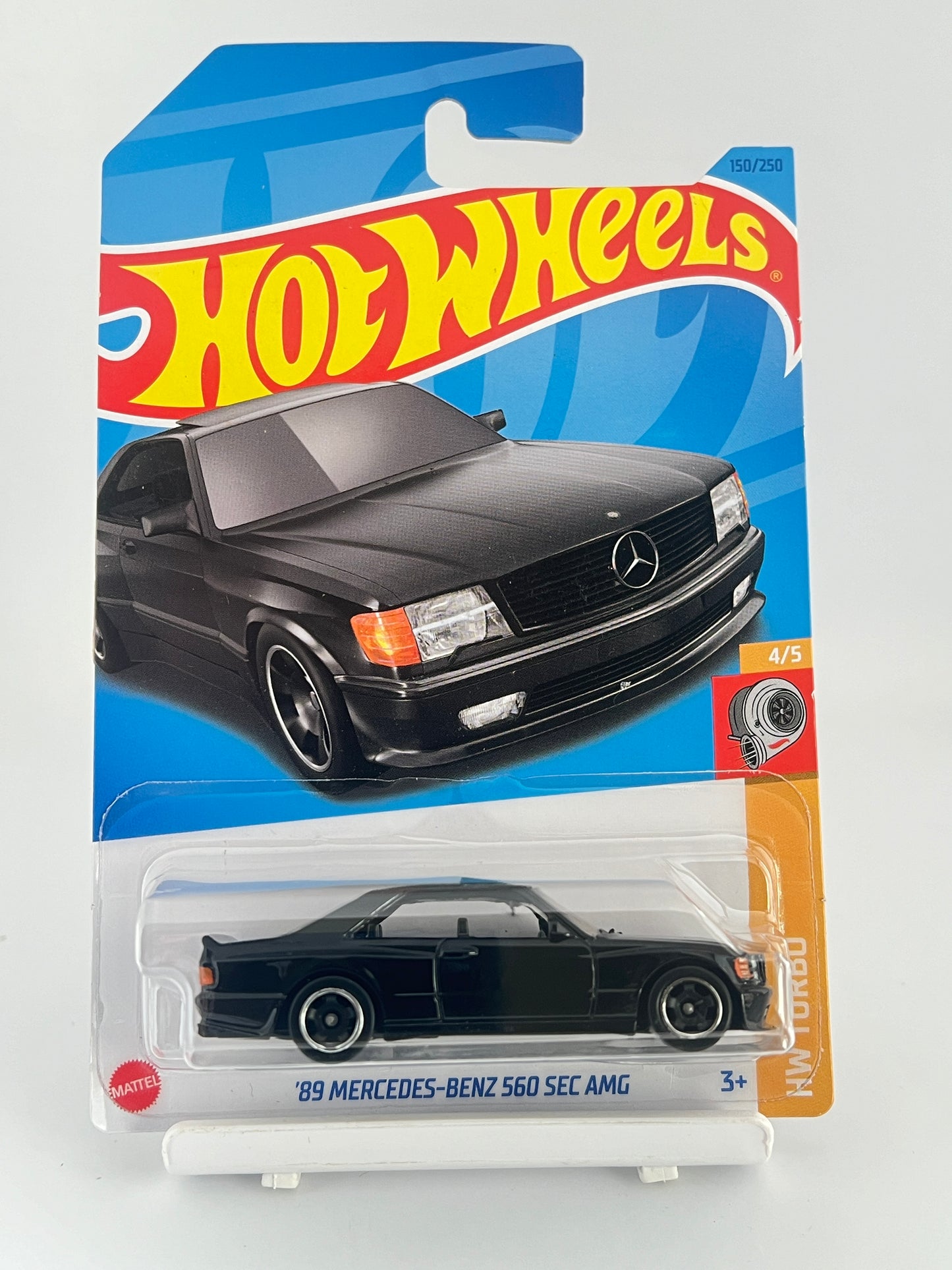 HOT WHEELS - 89 MERCEDES BENZ 560 SEC AMG - IMPORTED -4A - Its Fun- Hot wheels - matchbox - diecast