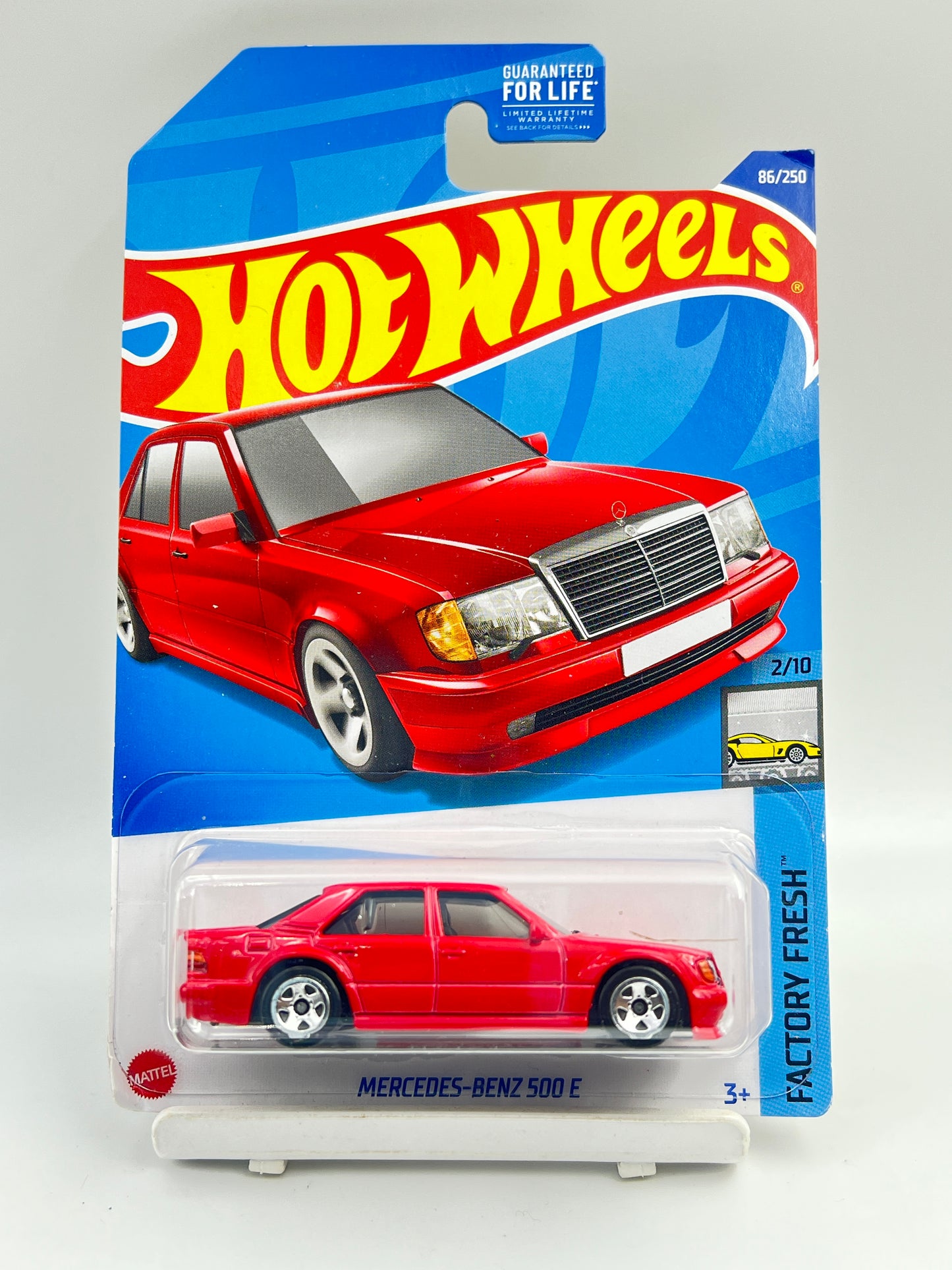 IMPORTED - HOT WHEELS - MERCEDES BENZ 500E - RED - 3F