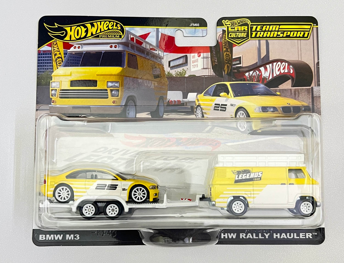 TEAM TRANSPORT - BMW M3 / HOT WHEELS RALLY HAULER (LEGENDS TOUR)