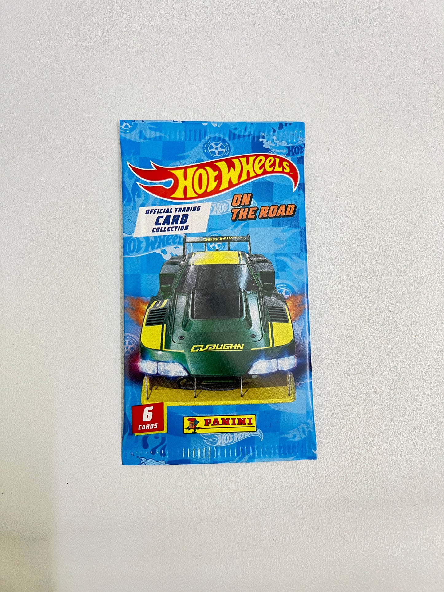 HOT WHEELS OFFICIAL TRADING CARDS - PANINI - ON THE ROAD SERIES - RANDOM PACK OF 1