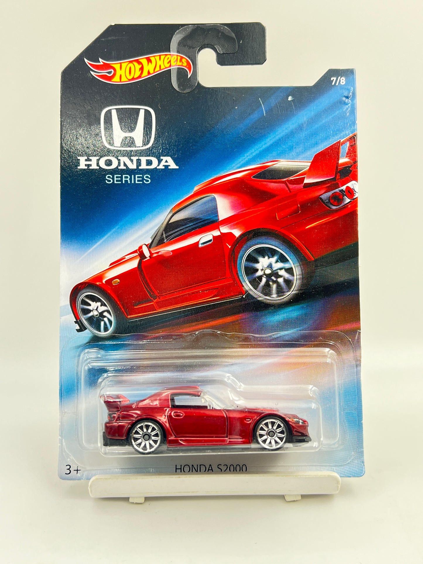 CARD BEND AT BOTTOM - IMPORTED - HOT WHEELS - HONDA S2000 - 3D