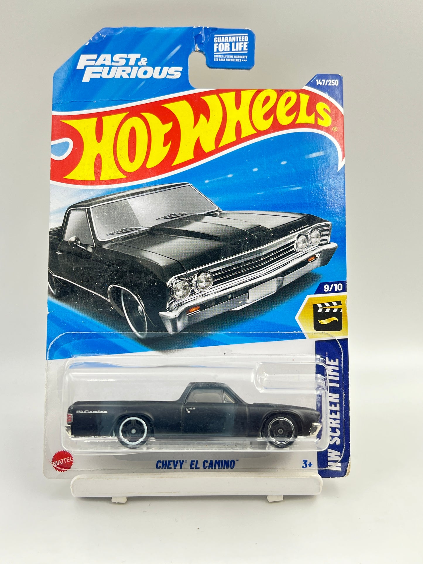 DAMAGED CARD - IMPORTED - HOT WHEELS - CHEVY EL CAMINO - 3C
