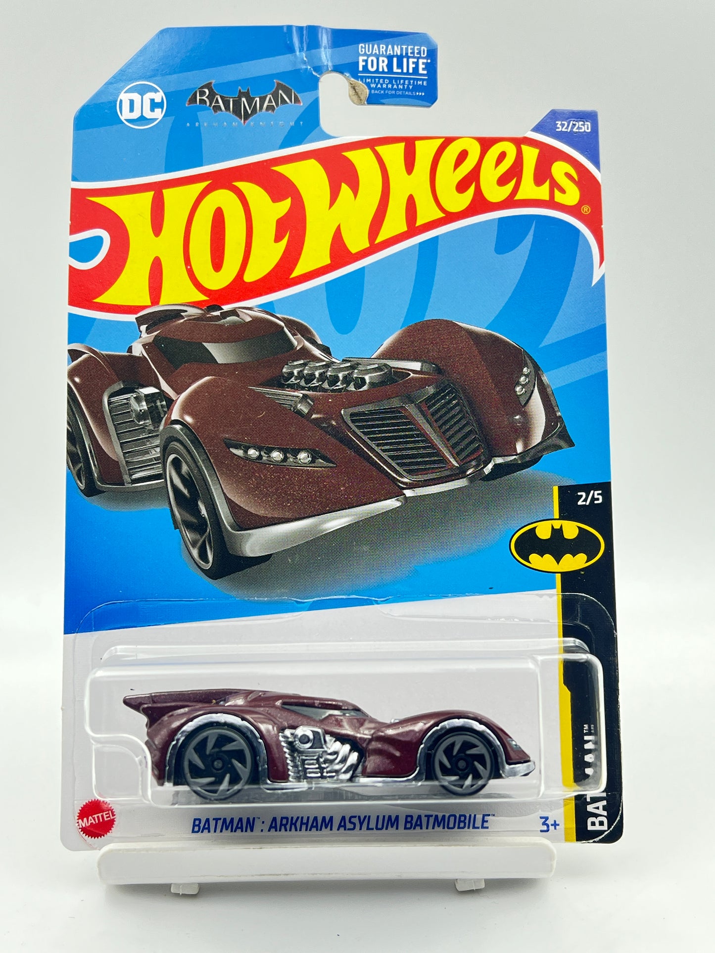 HOT WHEELS - BATMAN ARKHAM ASYLUM BATMOBILE - 4D
