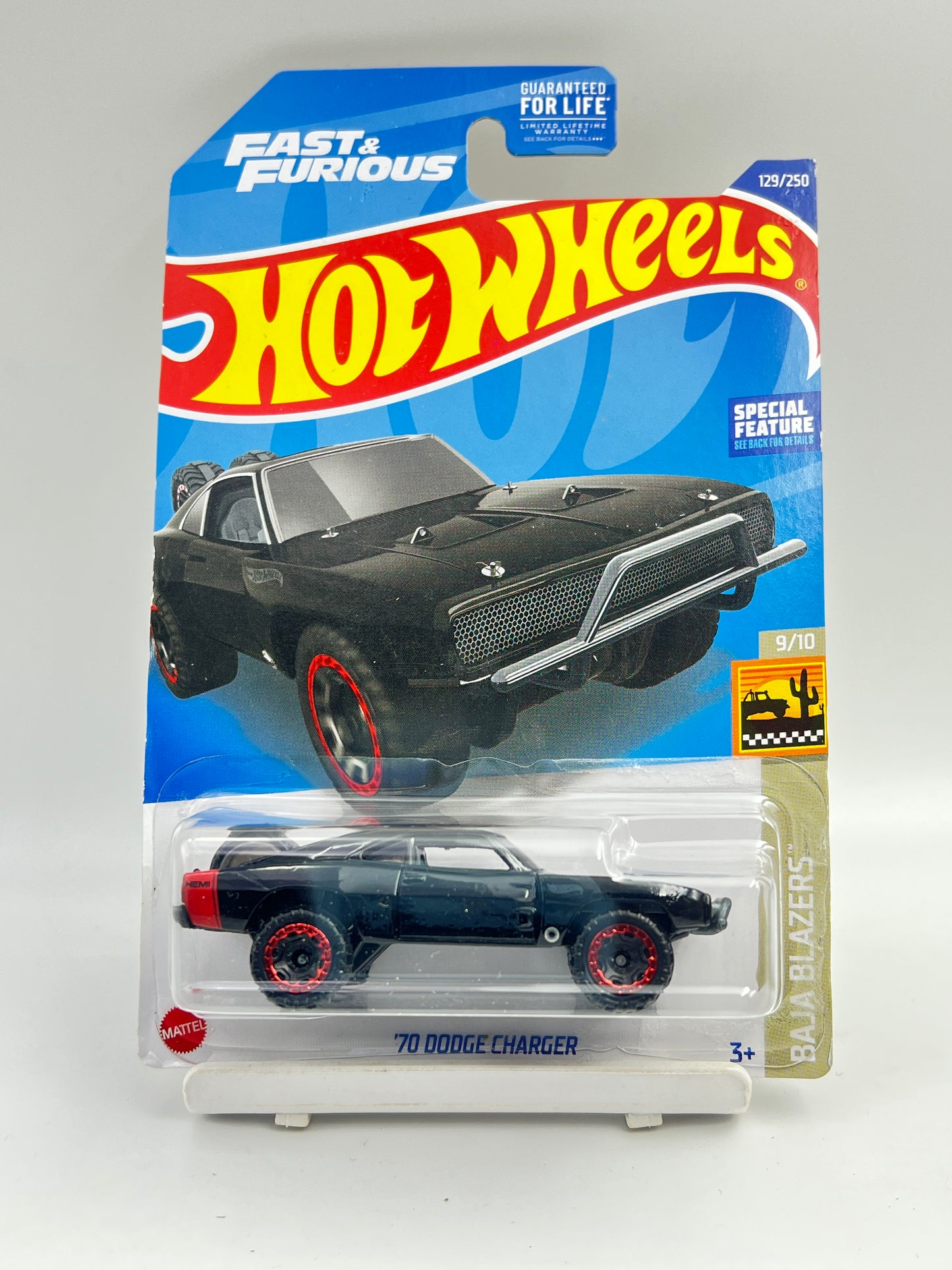 MILD SOFT EDGES - IMPORTED - HOT WHEELS - 70 DODGE CHARGER - 1A