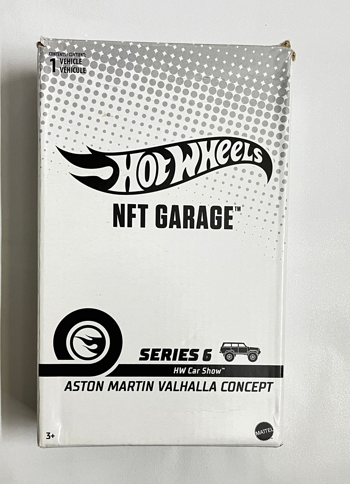 NFT GARAGE - SERIES 6 - ASTON MARTIN VALHALLA CONCEPT - SEALED (OUTER BOX SOFT CORNERS)