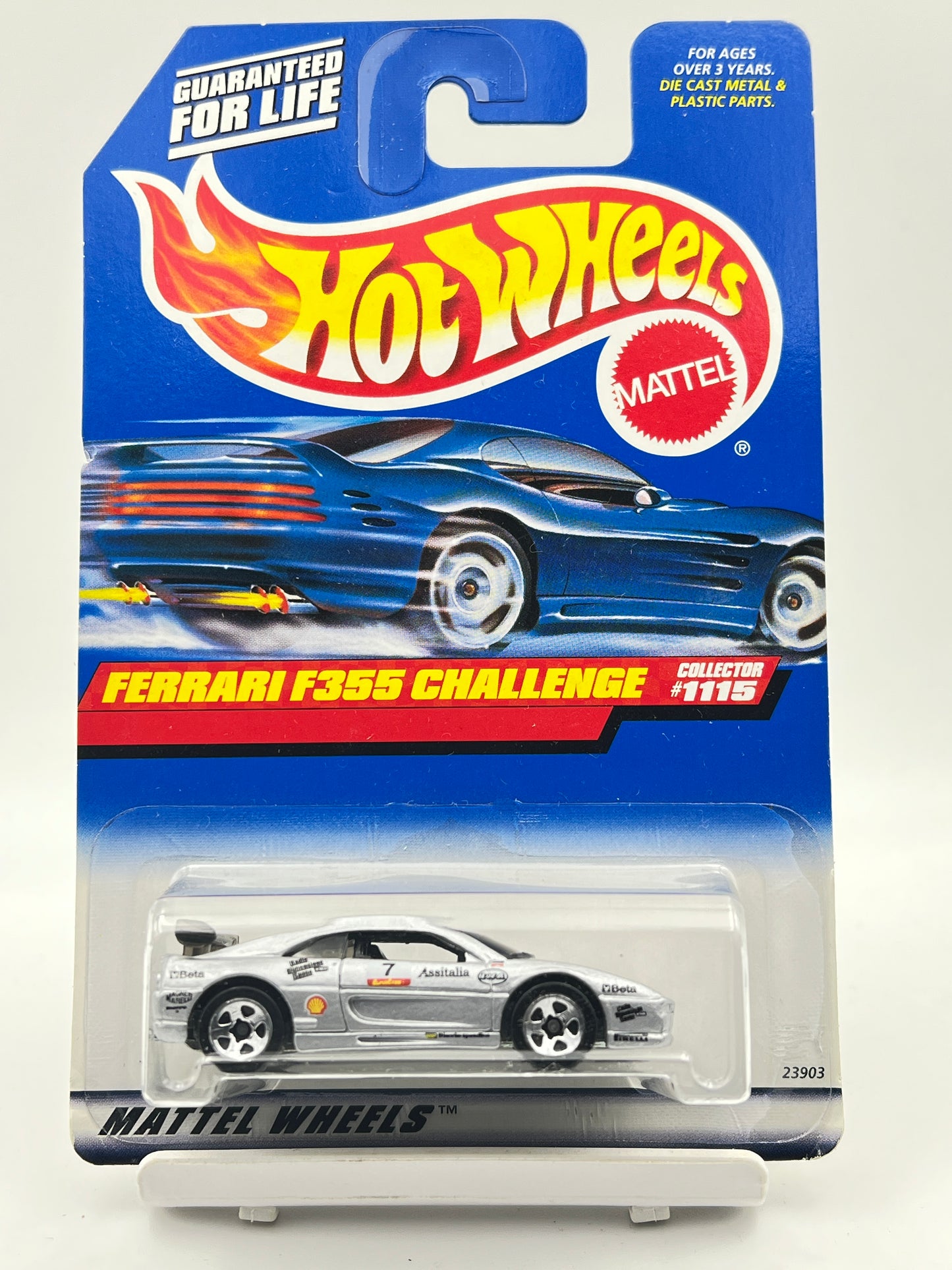 FULL METAL - HOT WHEELS - FERRARI F355 CHALLENGE - GREY - 9C