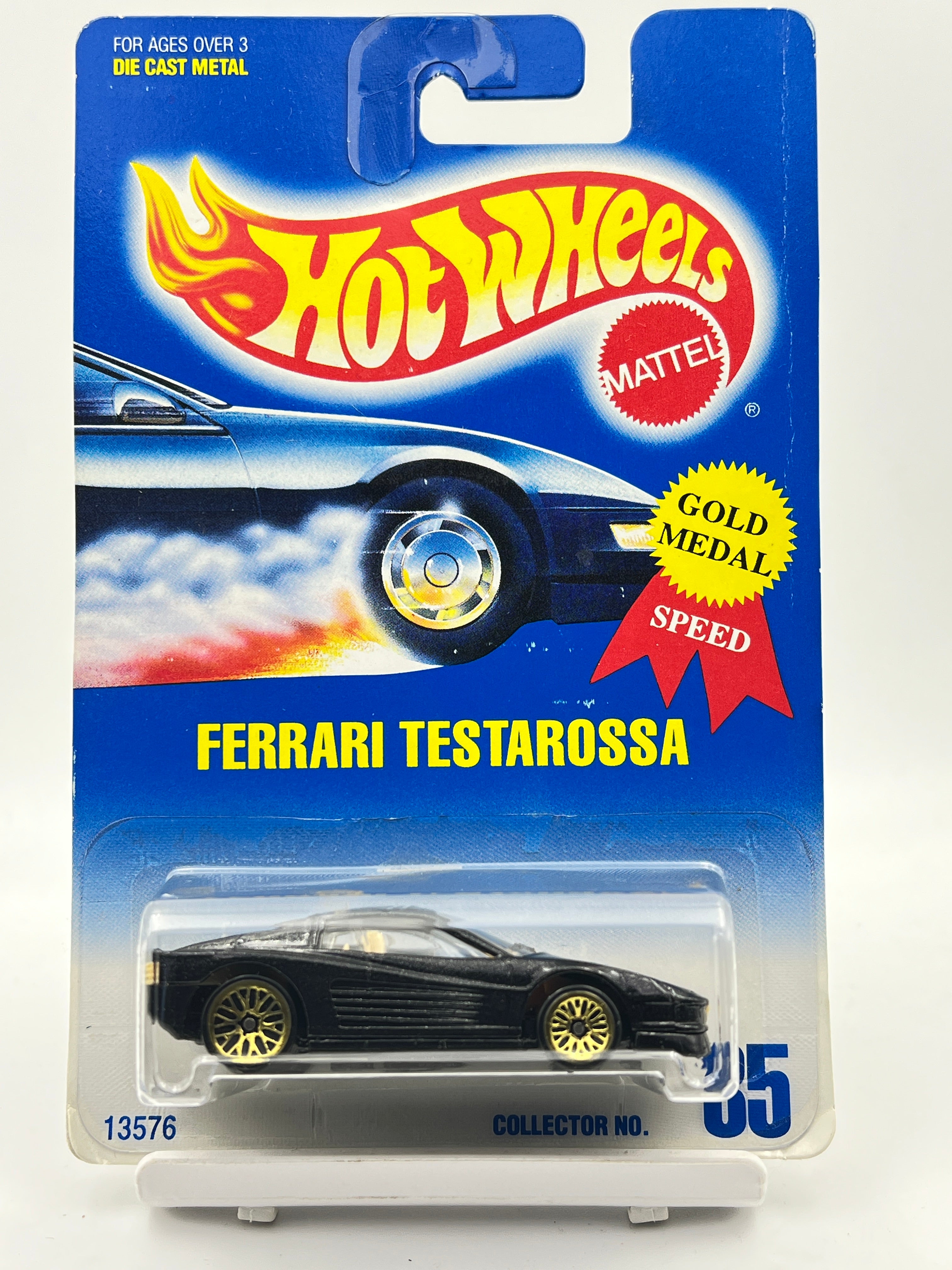 MILD BLISTER BEND - FULL METAL - HOT WHEELS - FERRARI TESTAROSSA