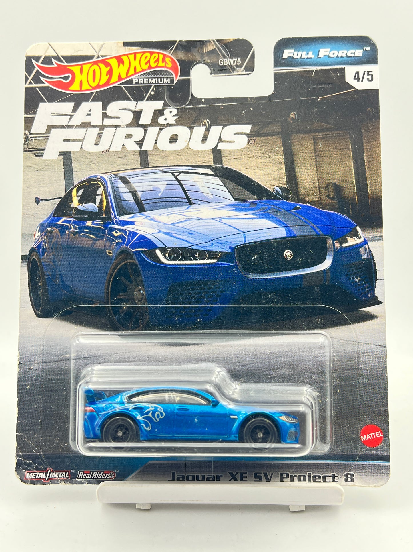 CORNER CREASE - HOT WHEELS - PREMIUM - JAGUAR XE SV PROTECT 8 - 9D