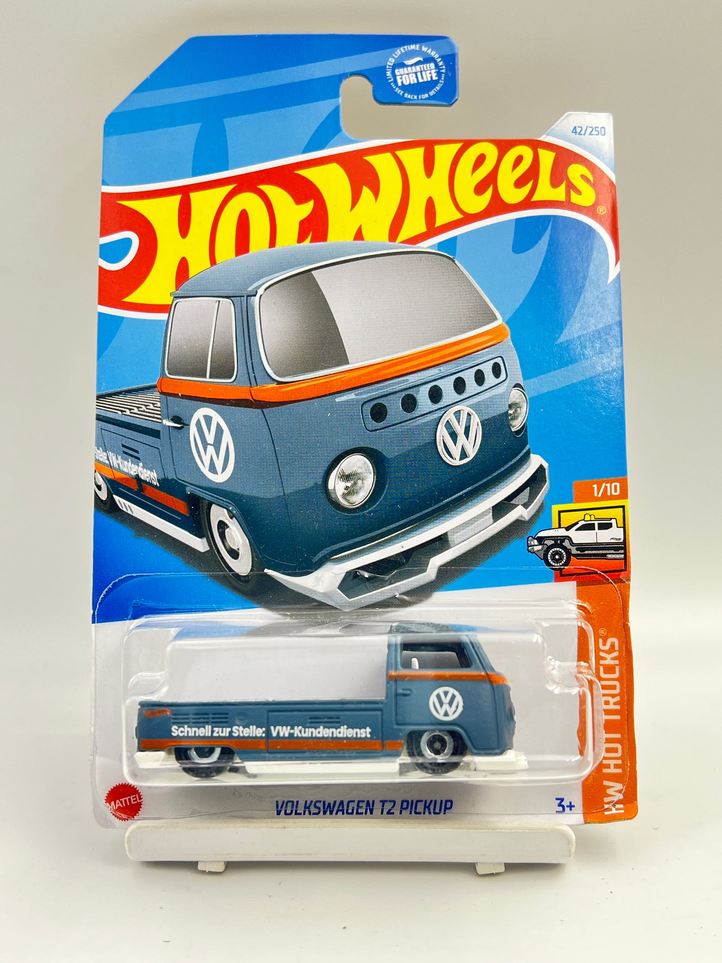 SOFT CORNERS - IMPORTED - HOT WHEELS - VOLKSWAGEN T2 PICKUP - 3C