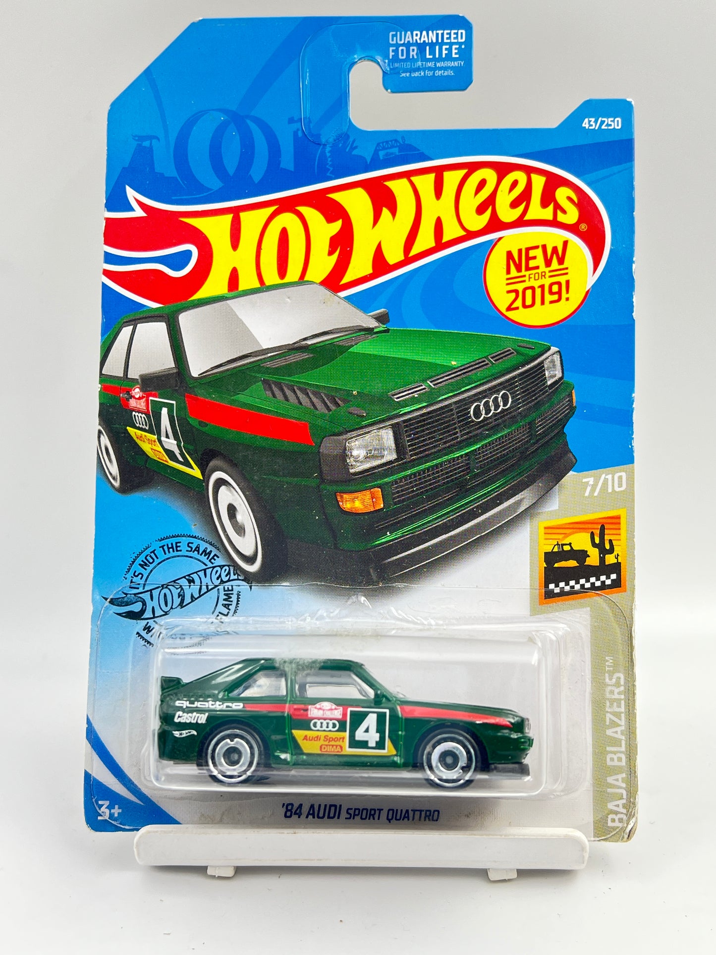 SOFT CORNERS - IMPORTED - HOT WHEELS - 84 AUDI SPORT QUATTRO - 6A