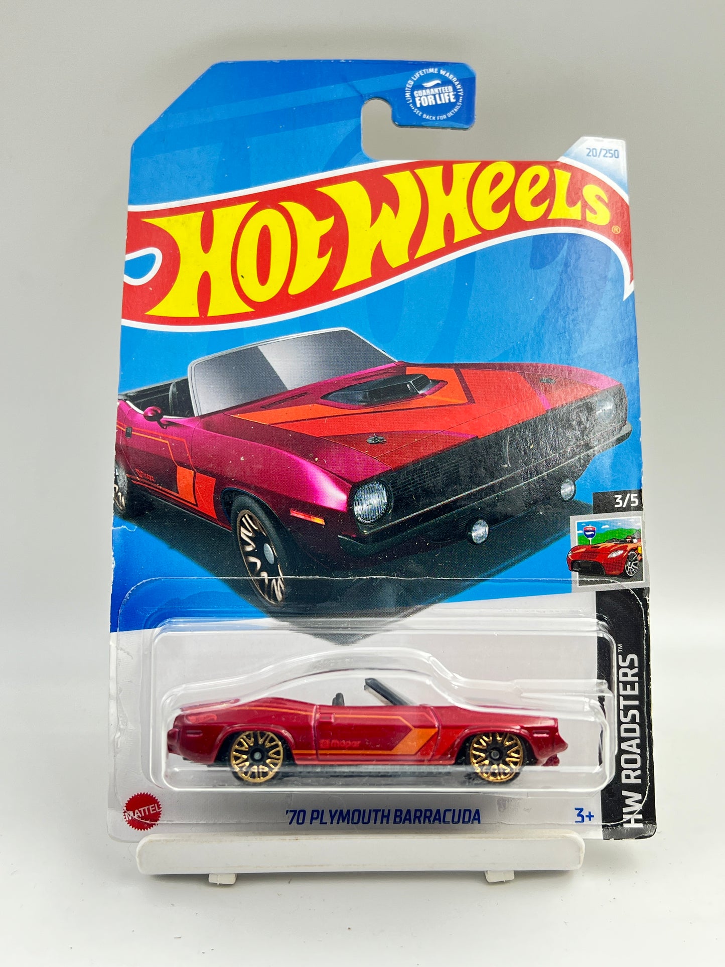 IMPORTED - HOT WHEELS - 70 PLYMOUTH BARRACUDA - 6C