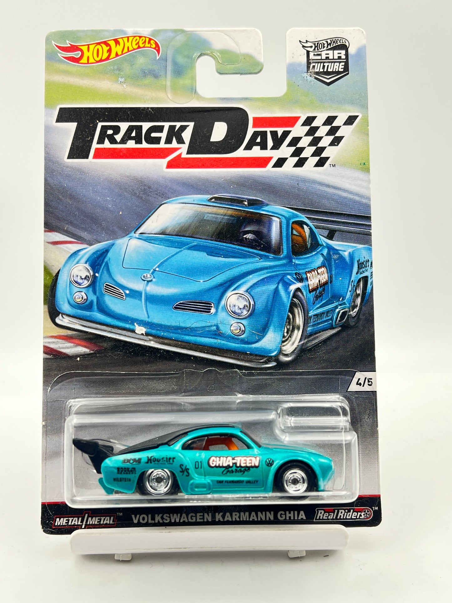 HOT WHEELS - TRACK DAY - VOLKSWAGEN KARMANN GHIA - 9E
