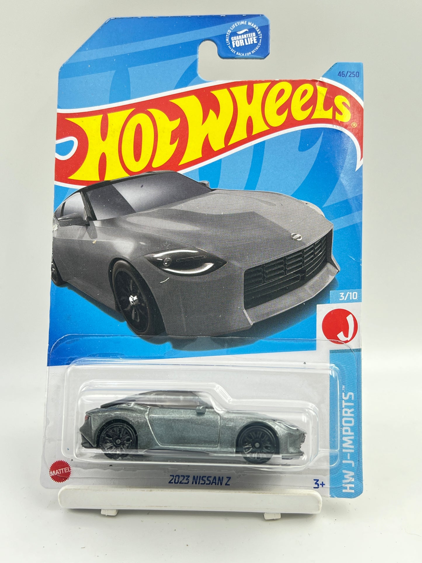 MILD CARD DAMAGE - IMPORTED - HOT WHEELS - 2023 NISSAN Z - GREY - 6E