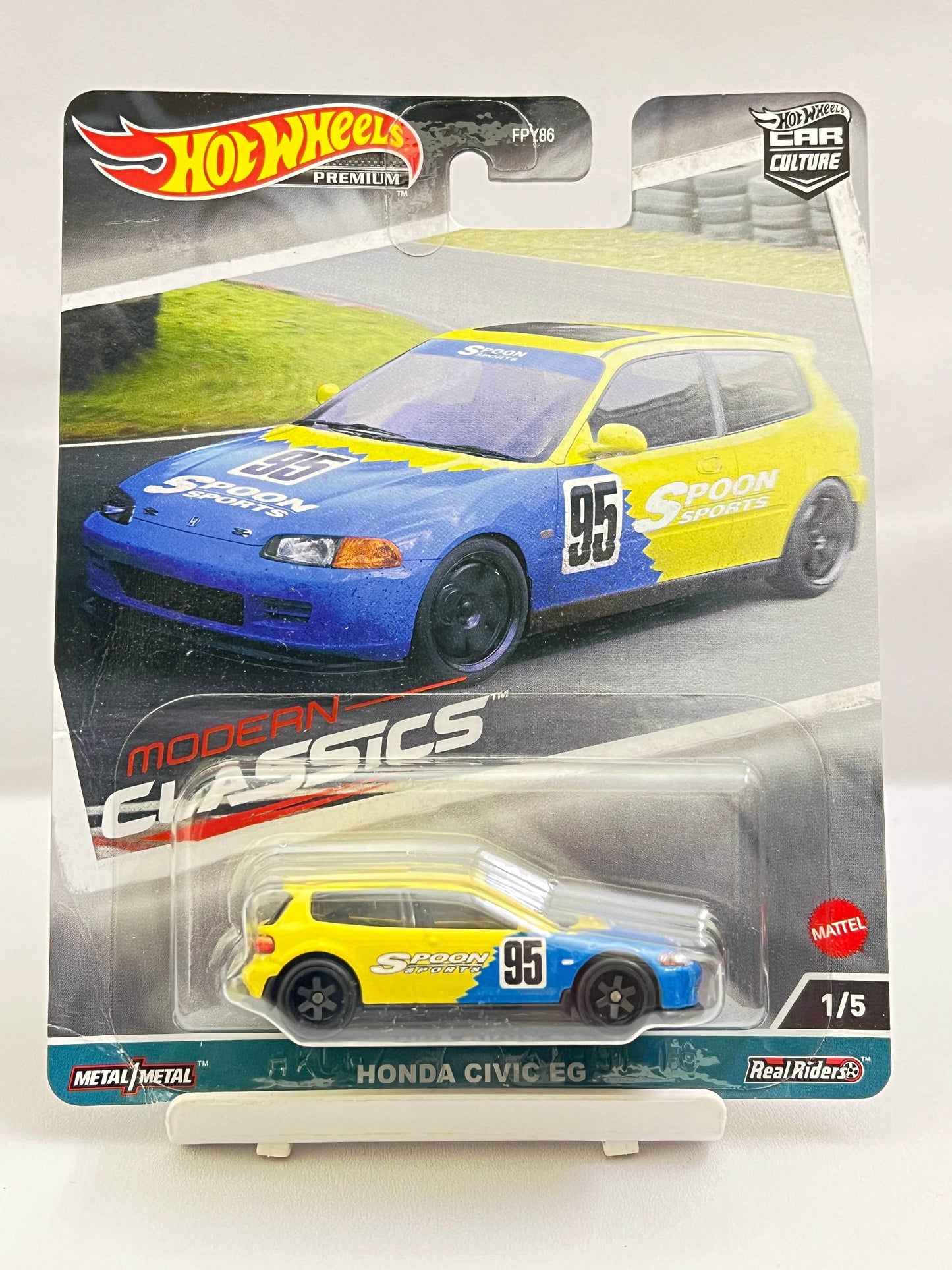 MILD CREASE - HOT WHEELS PREMIUM - HONDA CIVIC EG - 4G - Its Fun