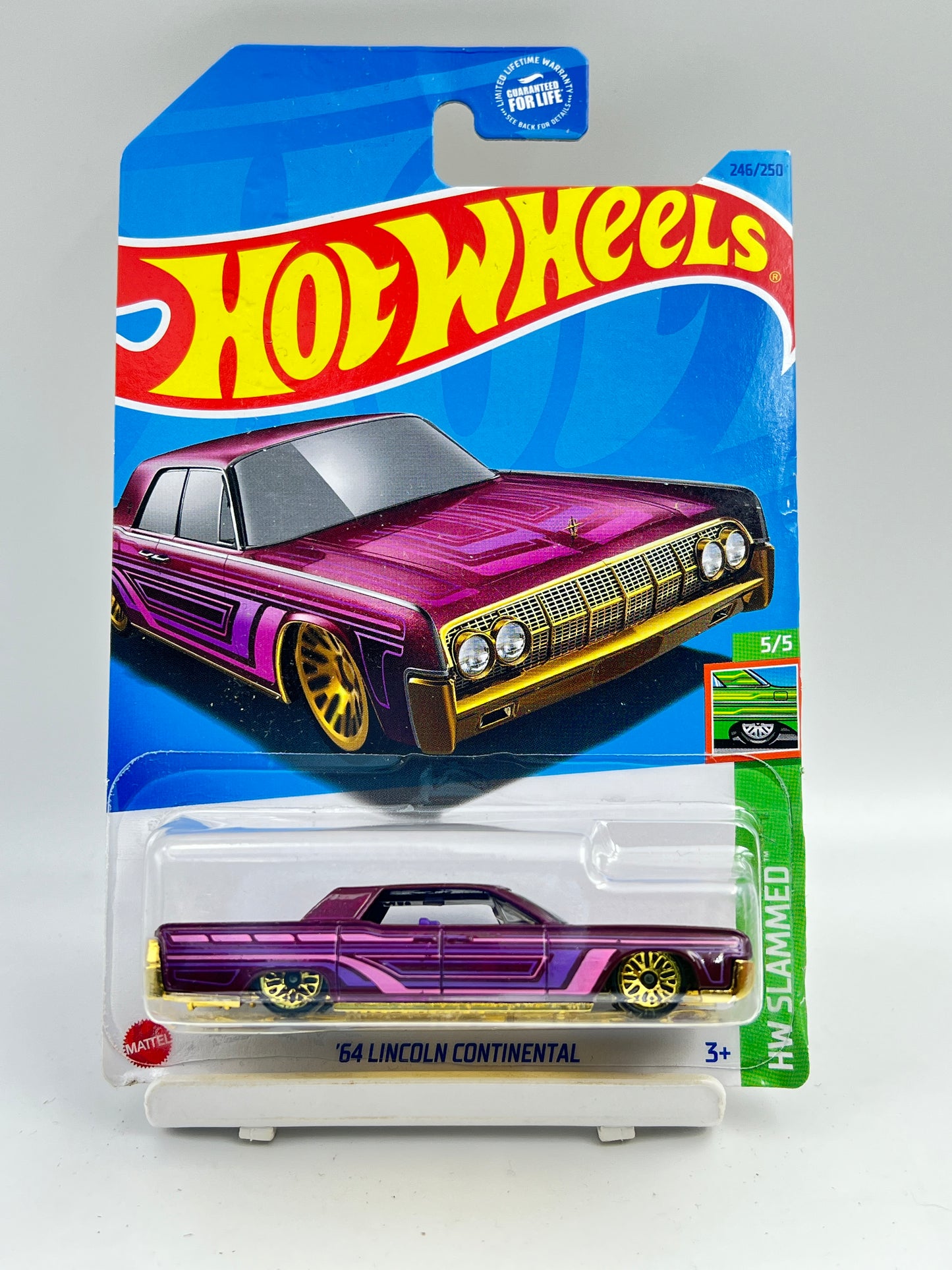MILD CREASE - IMPORTED - HOT WHEELS - 64 LINCOLN CONTINENTAL - 6E