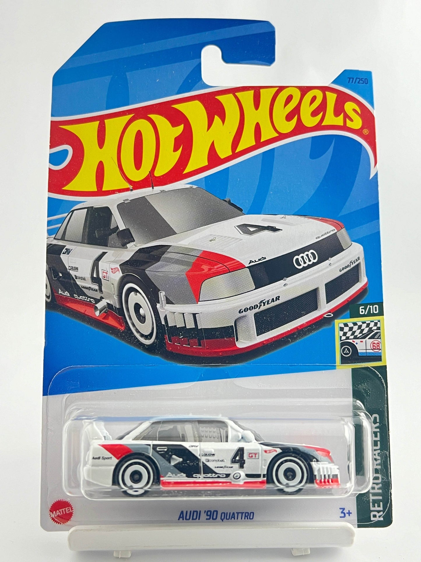 CREASED CARD - AUDI 90 QUATTRO - 4F - Its Fun