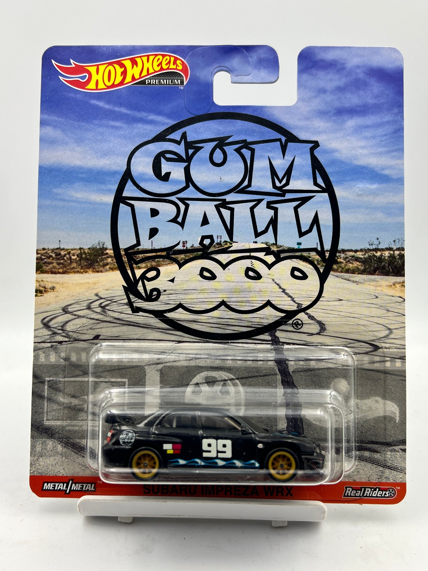 HOT WHEELS - PREMIUM - GUM BALL 3000 -SUBARU IMPREZA WRX - 9F