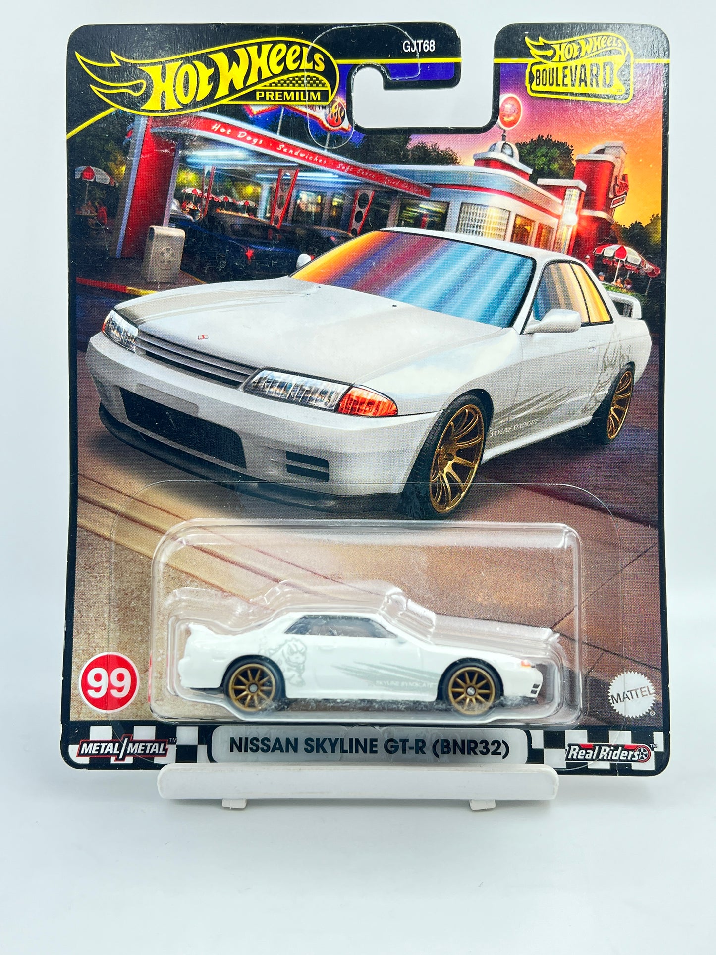 MILD CORNER CREASE - IMPORTED - HOT WHEELS - PREMIUM NISSAN SKYLINE GT-R (BNR32) - 5A