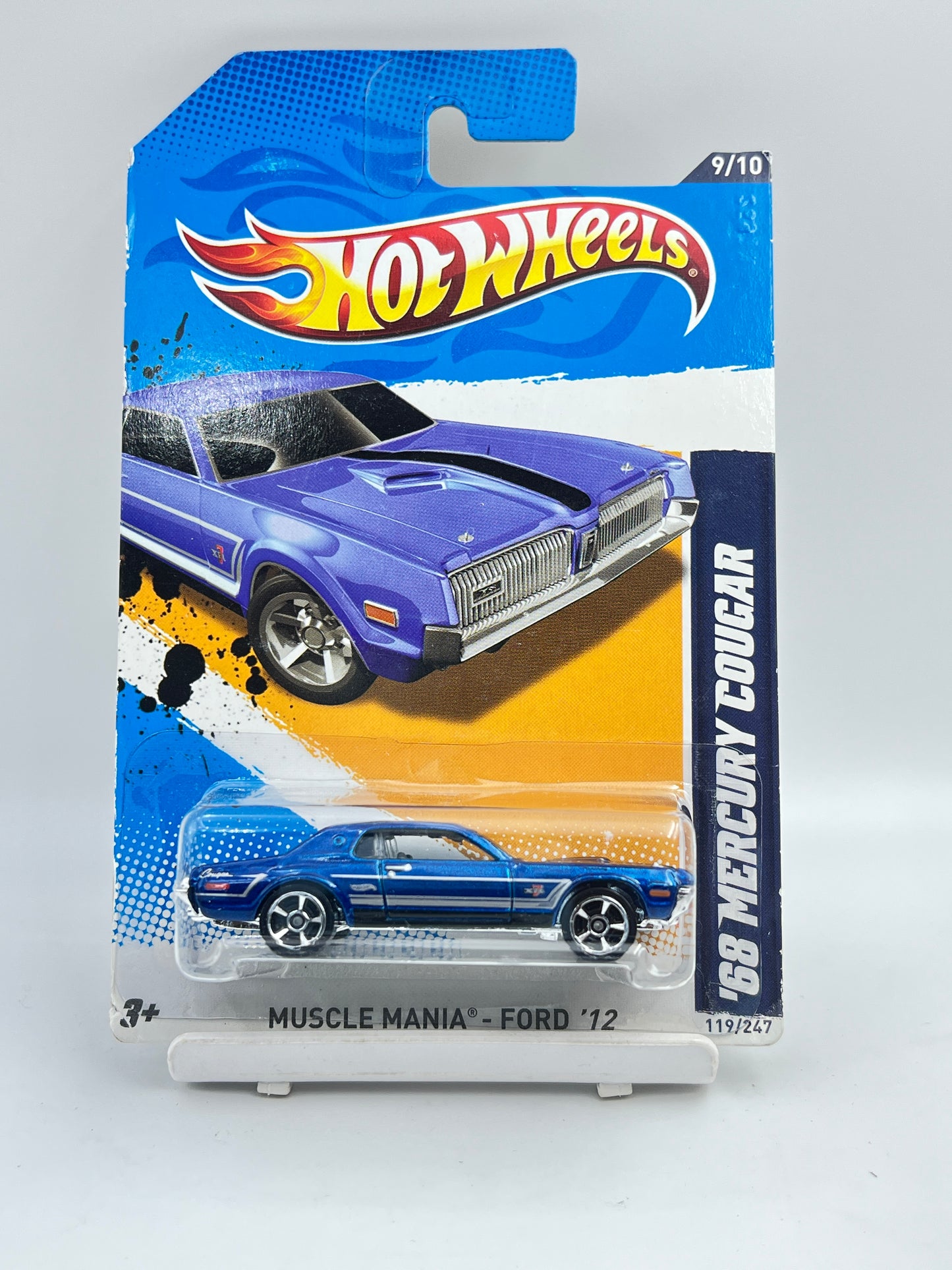 IMPORTED - HOT WHEELS - 68 MERCURY COUGAR - 1A