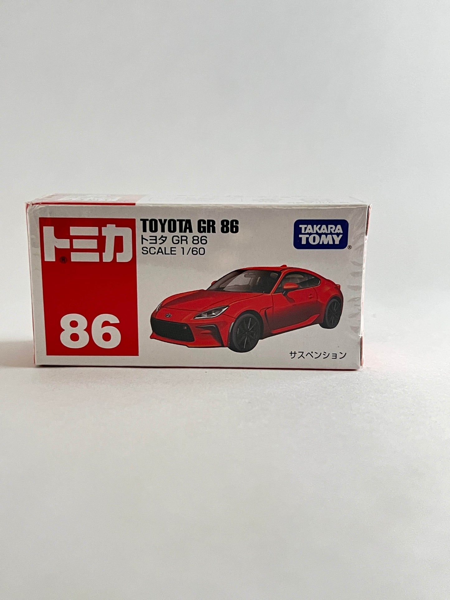 TOMICA - TOYOTA GR 86 - RED - Its Fun