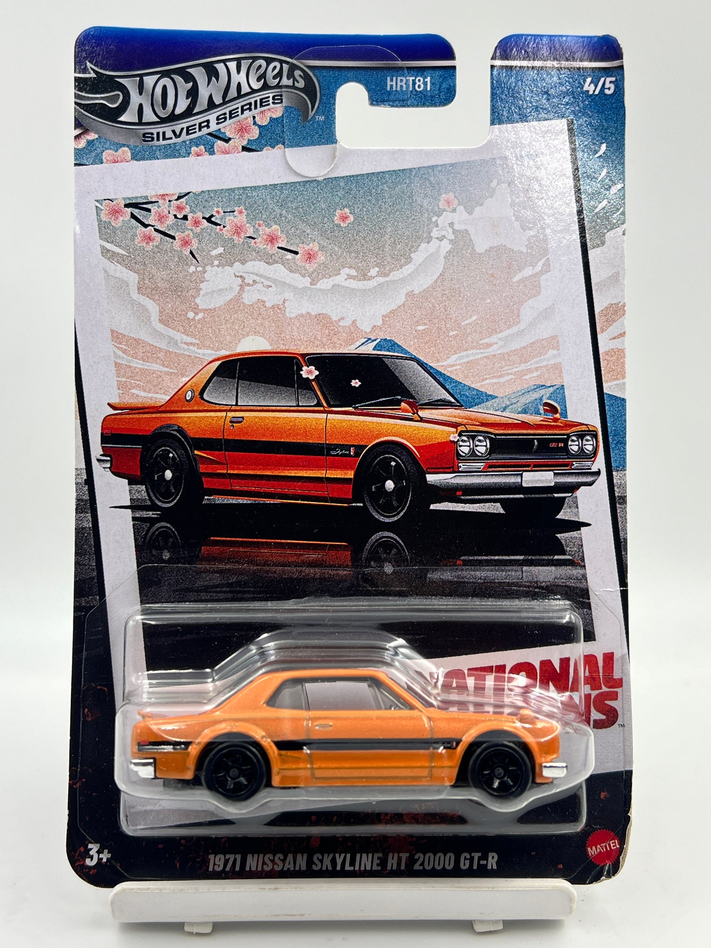 CREASED - HOT WHEELS - 1971 NISSAN SKYLINE HT 2000 GT-R - 4F
