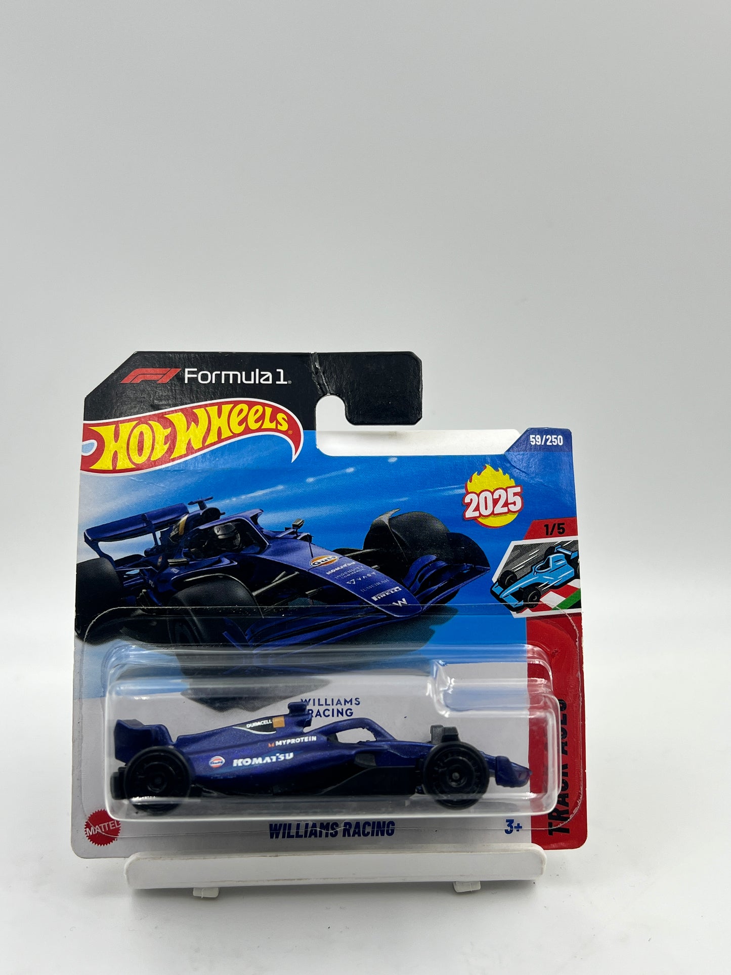 CARD DAMAGED - HOT WHEELS - WILLIAMS RACING - 3C