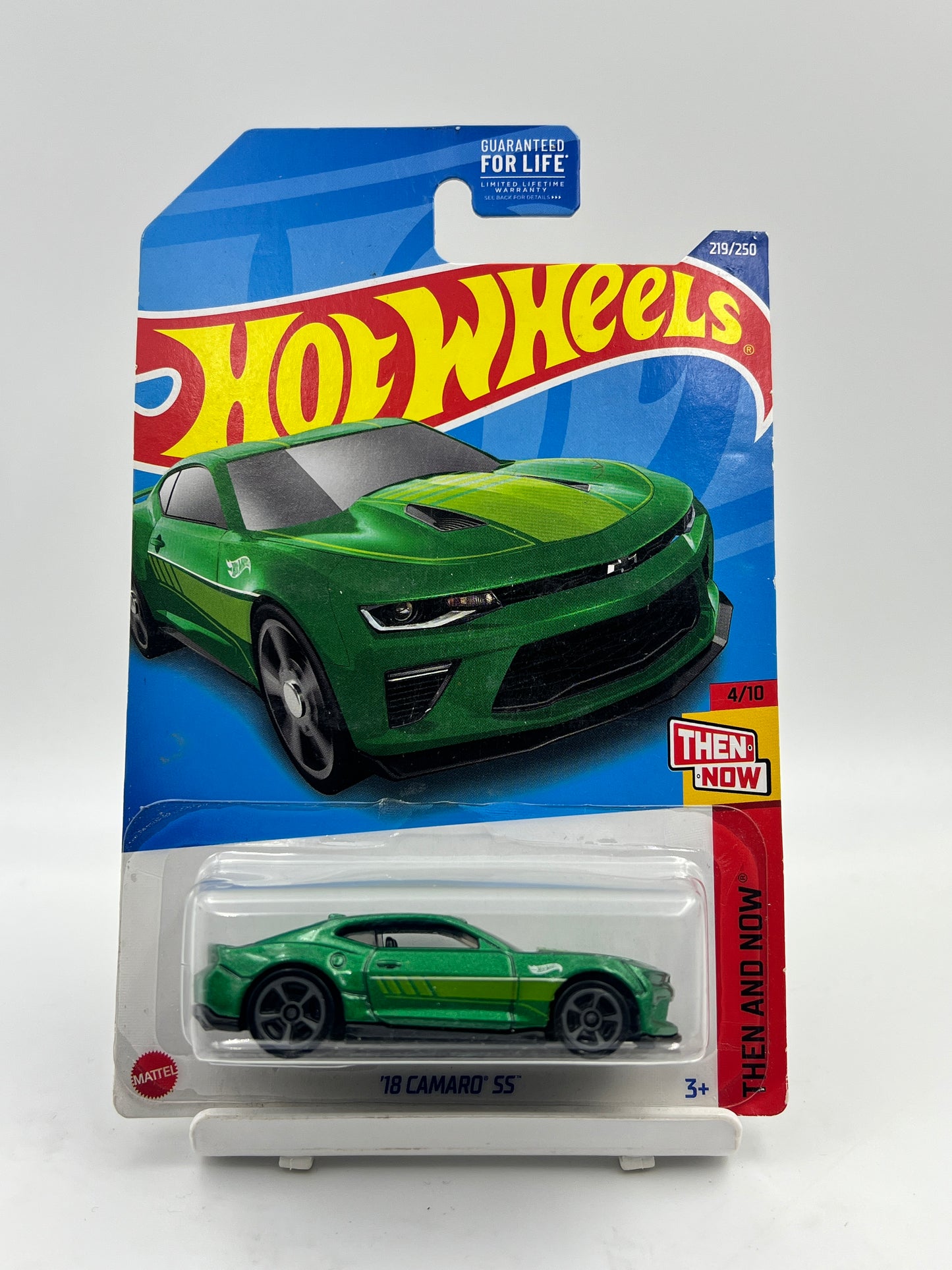 HOT WHEELS - 18 CAMARO SS - GREEN - 3C