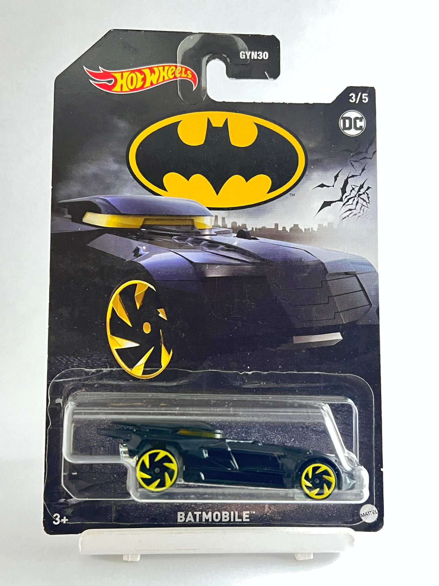 BATMOBILE - YELLOW WHEELS - 1C - Its Fun
