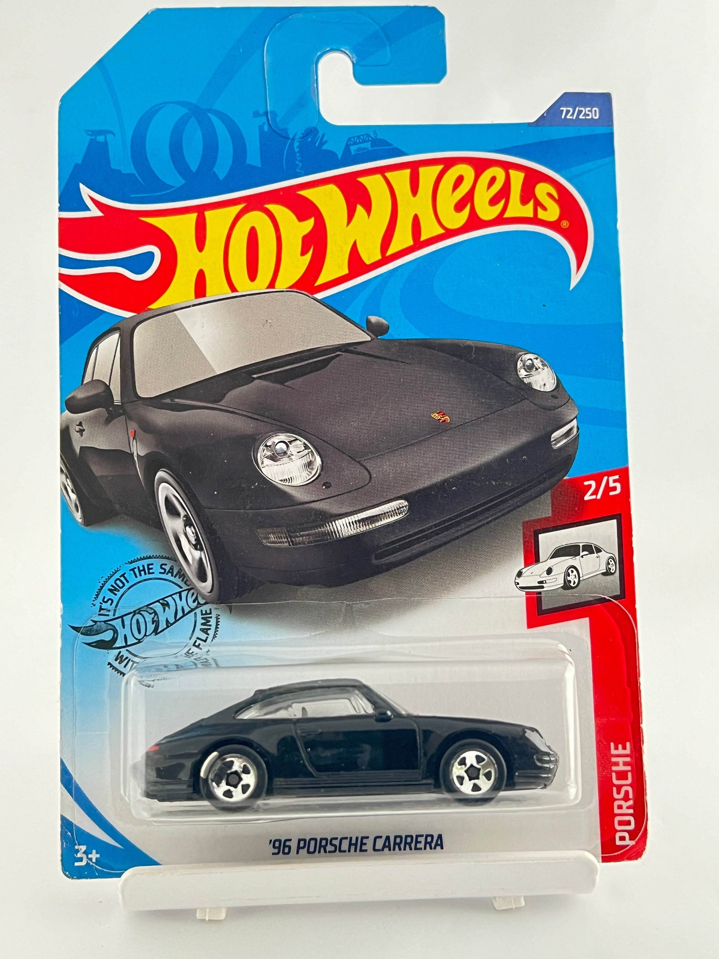 HOT WHEELS - 96 PORSCHE CARRERA - BLACK -1B - Its Fun