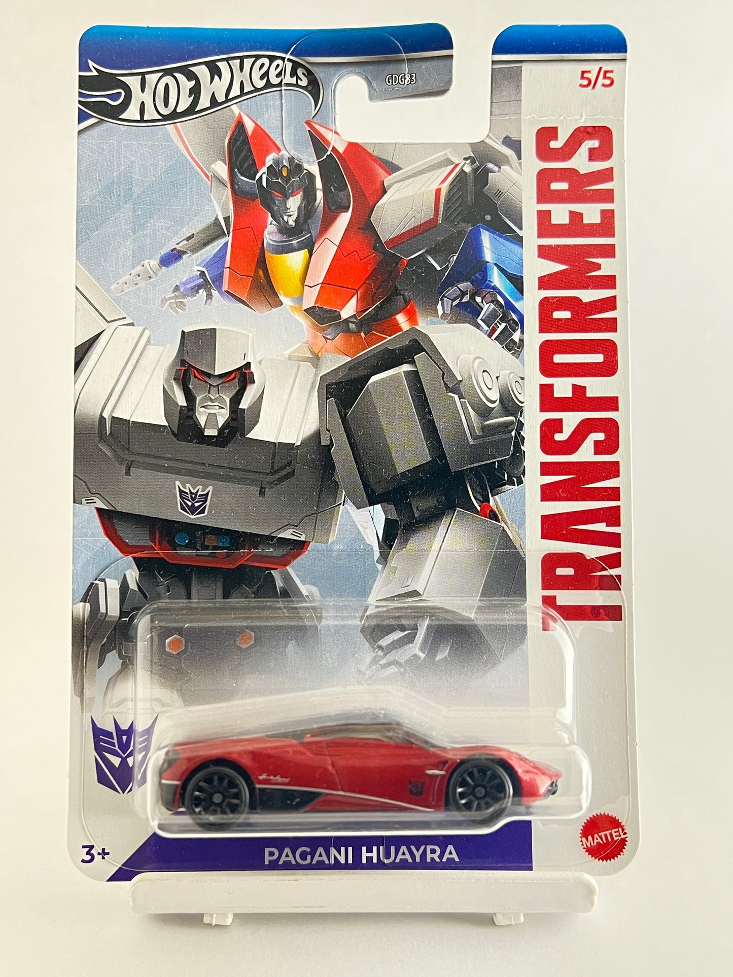 TRANSFORMERS - PAGANI HUAYRA - 4E - Its Fun- Hot wheels - matchbox - diecast