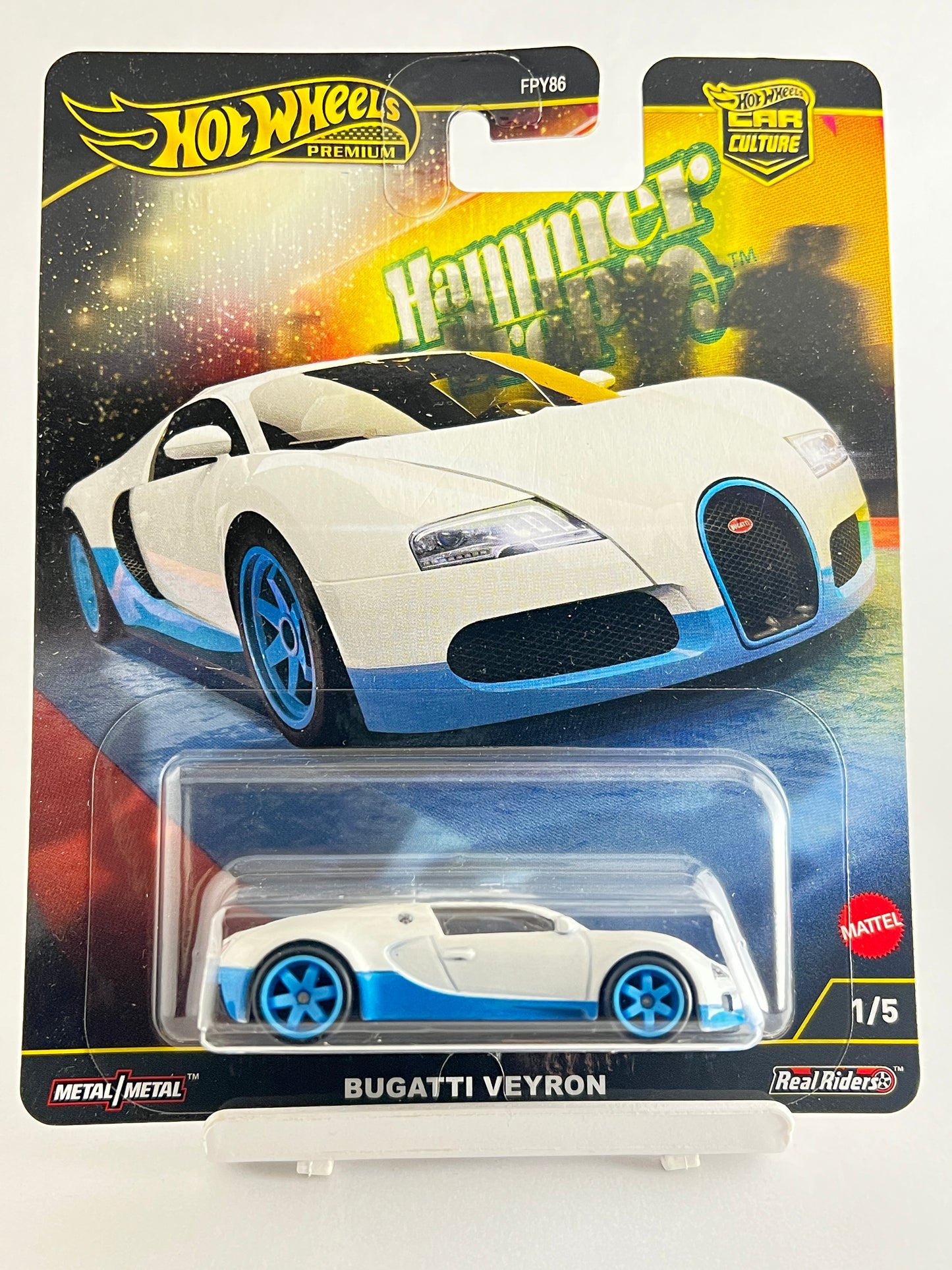 PREMIUM - HAMMER DROPS - BUGATTI VEYRON - 4F - Its Fun- Hot wheels - matchbox - diecast