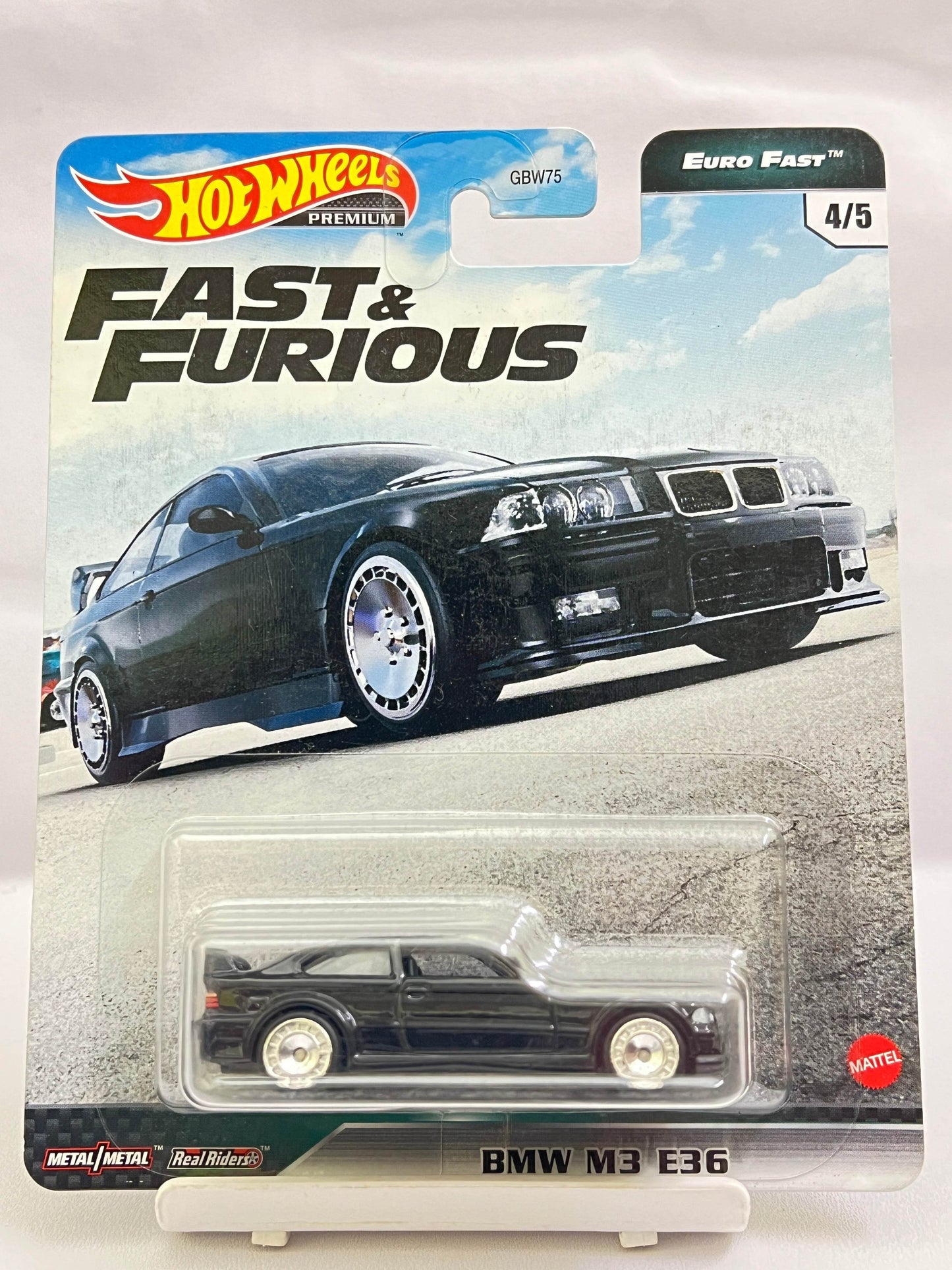 HOT WHEELS - PREMIUM - FAST AND FURIOUS - BMW M3 E36 BLACK - 5B - Its Fun
