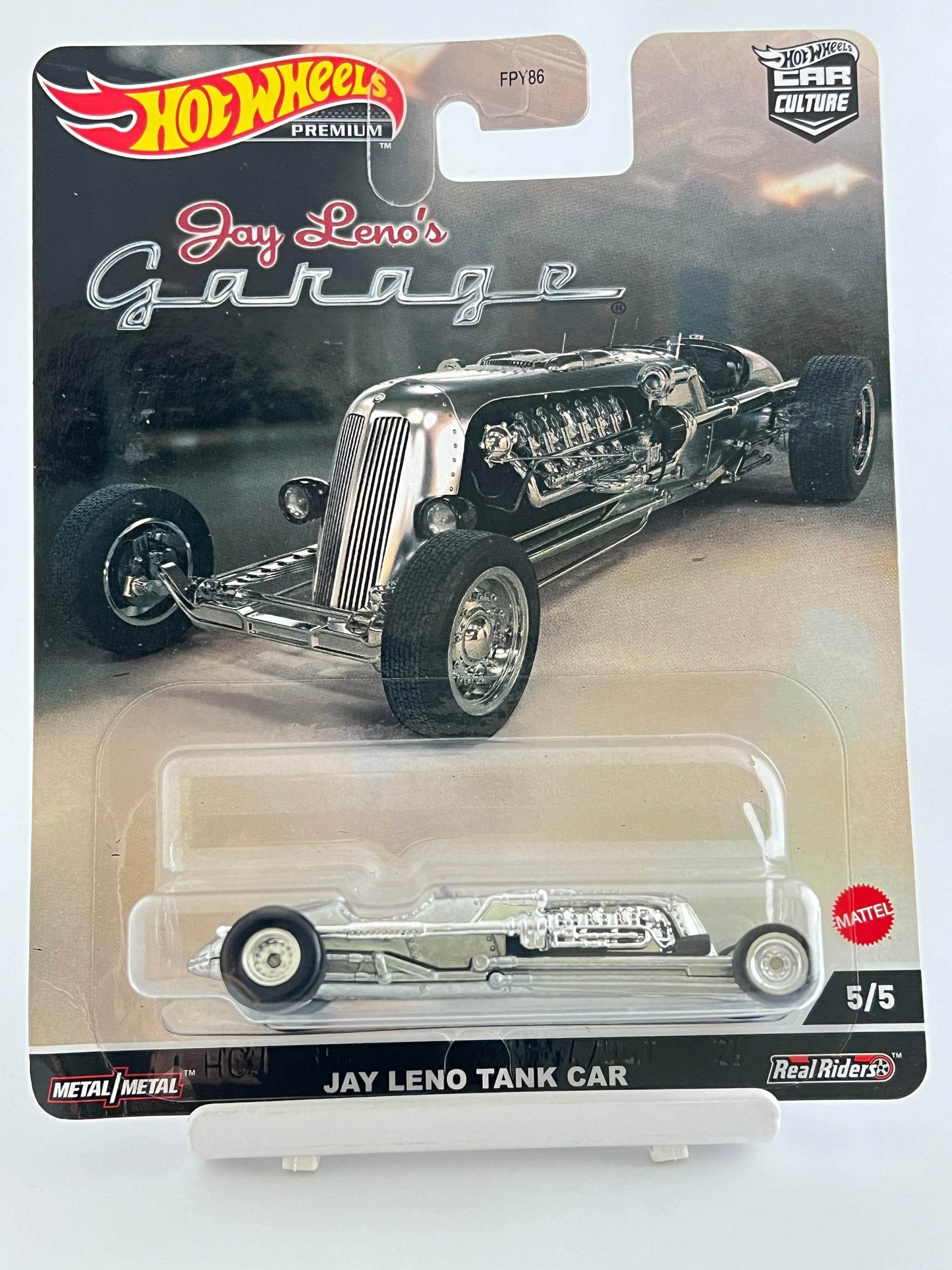 BLISTER DAMAGED - PREMIUM - JAY LENO TANK CAR - ZX4 - Its Fun