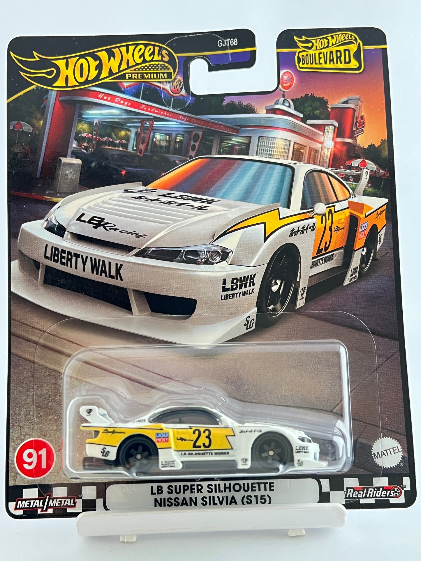 PREMIUM - BOULEVARD - LB SUPER SILHOUETTE NISSAN SILVIA (S15) - 5B - Its Fun- Hot wheels - matchbox - diecast