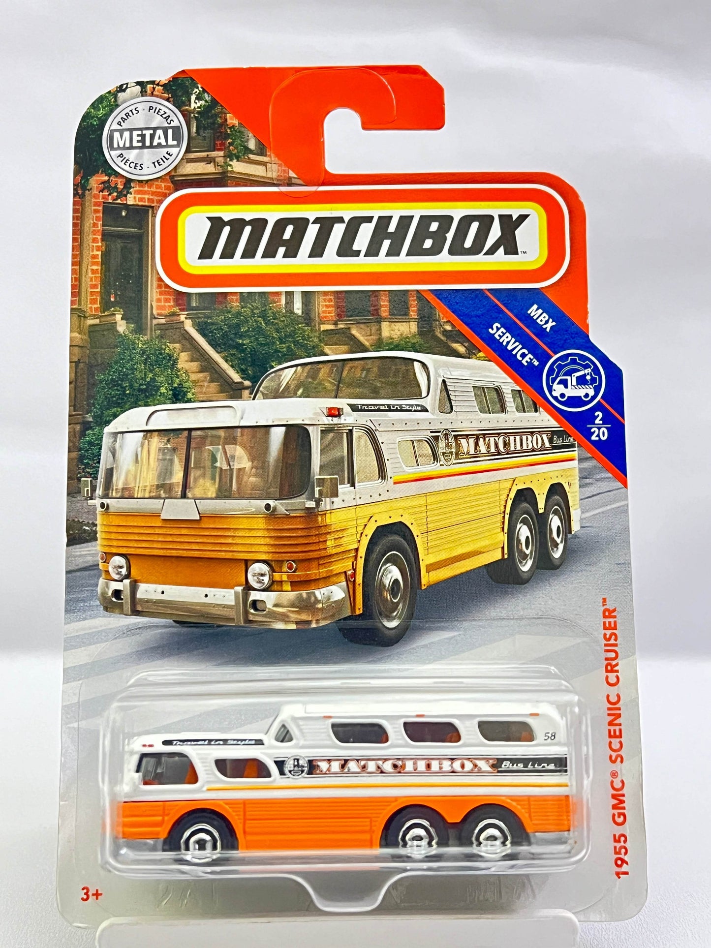 MATCHBOX - RARE - 1955 GMC SCENIC CRUISER - 6D - Its Fun