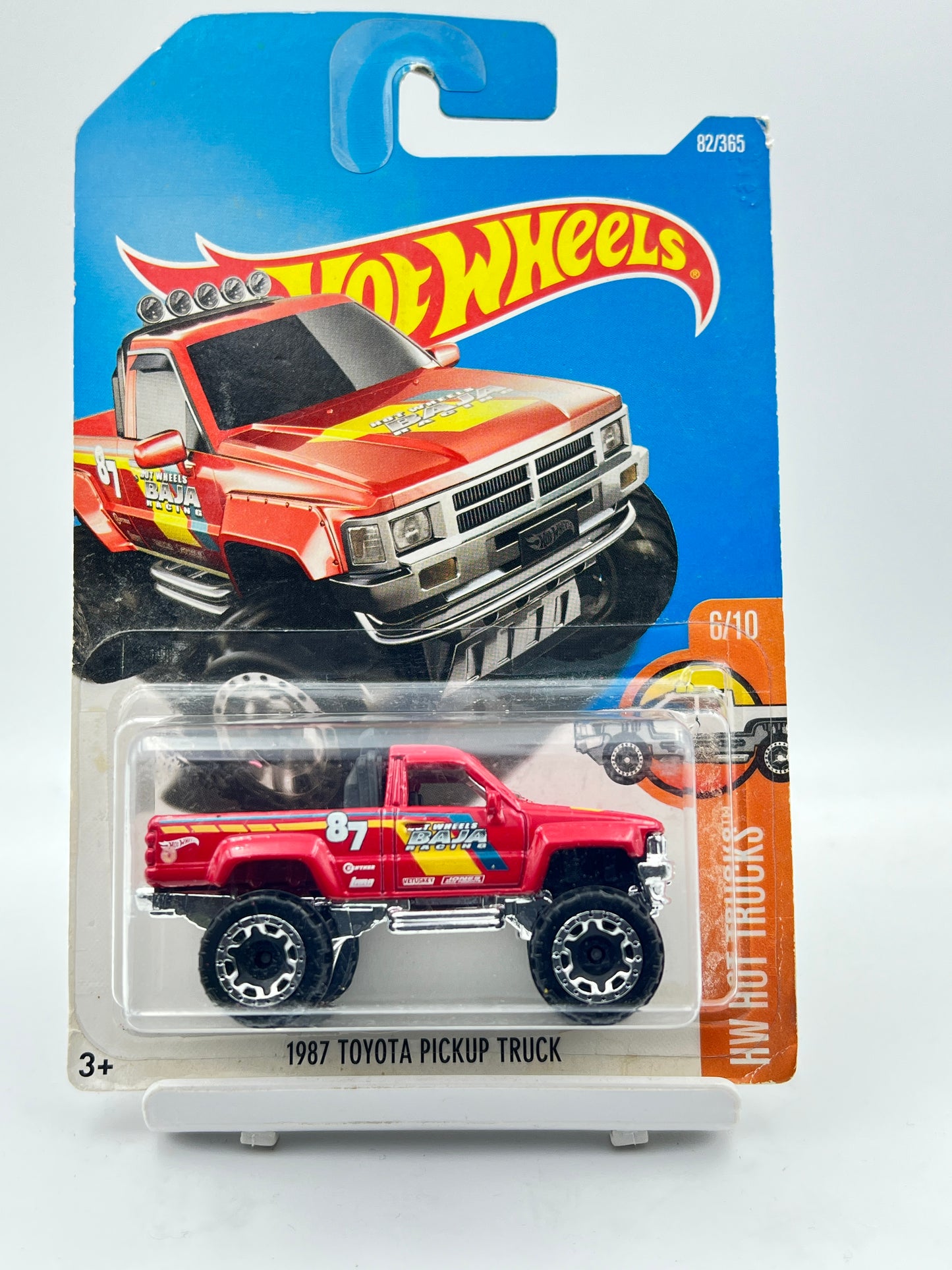 HOT WHEELS - 1987 TOYOTA PICKUP TRUCK - 6A