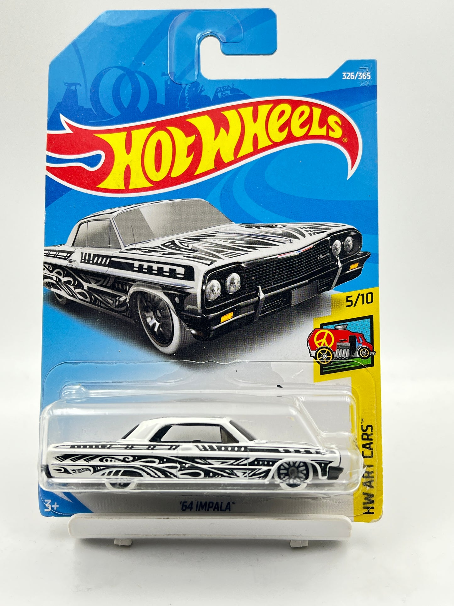 BLISTER DAMAGED - HOT WHEELS - 64 IMPALA - 6A