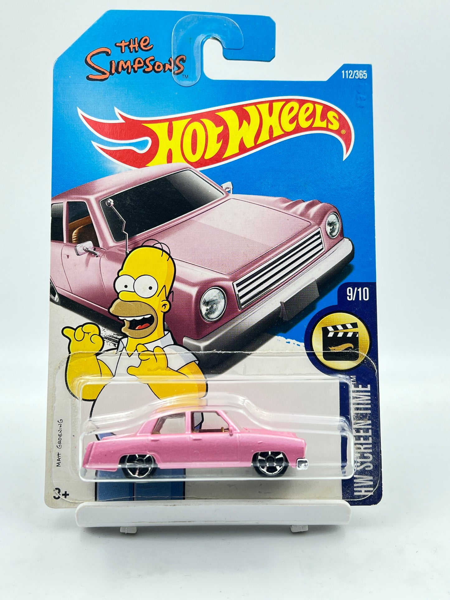 HOT WHEELS - SCREEN TIME - THE SIMPSONS (2015 CARD) - 6B