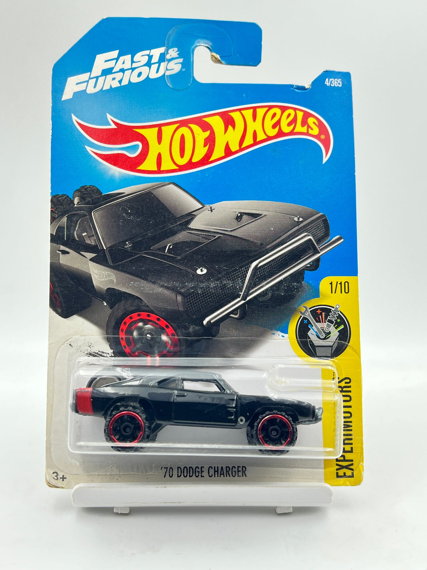 BLISTER CRACK - HOT WHEELS - 70 DODGE CHARGER - 6B