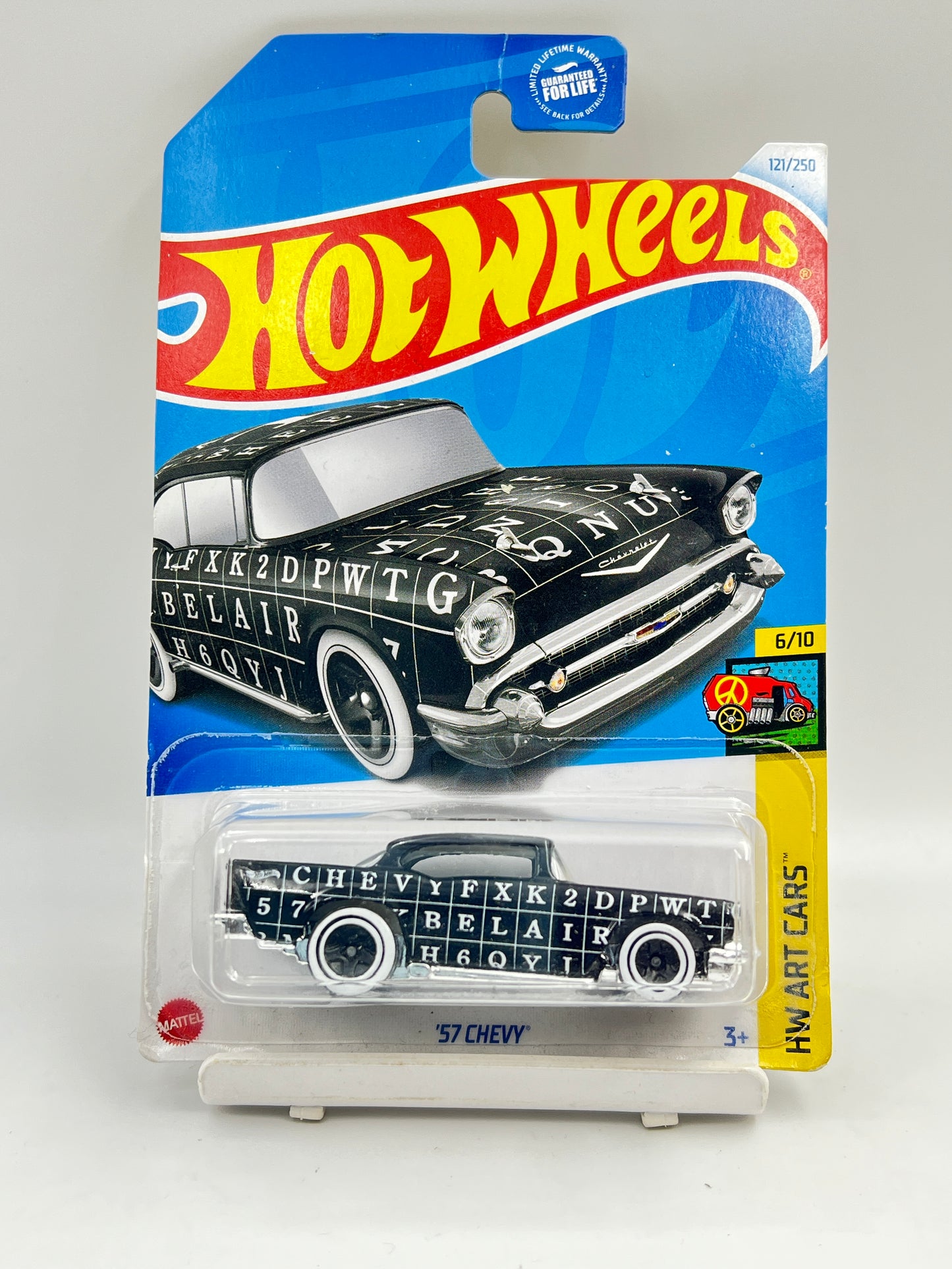 MILD HOOK CREASE - IMPORTED - HOT WHEELS - 57 CHEVY - 7A