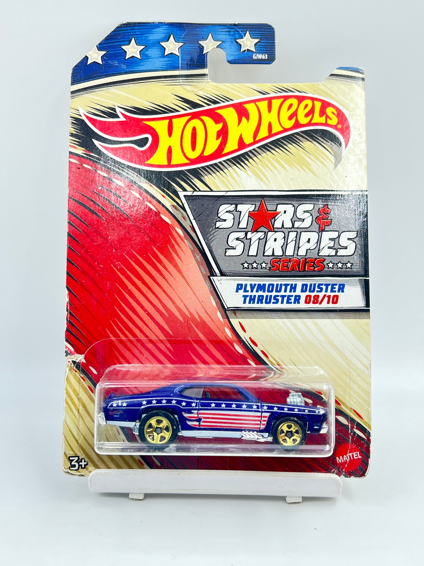 DAMAGED CARD - IMPORTED - HOT WHEELS - PLYMOUTH DUSTER THRUSTER - 7A