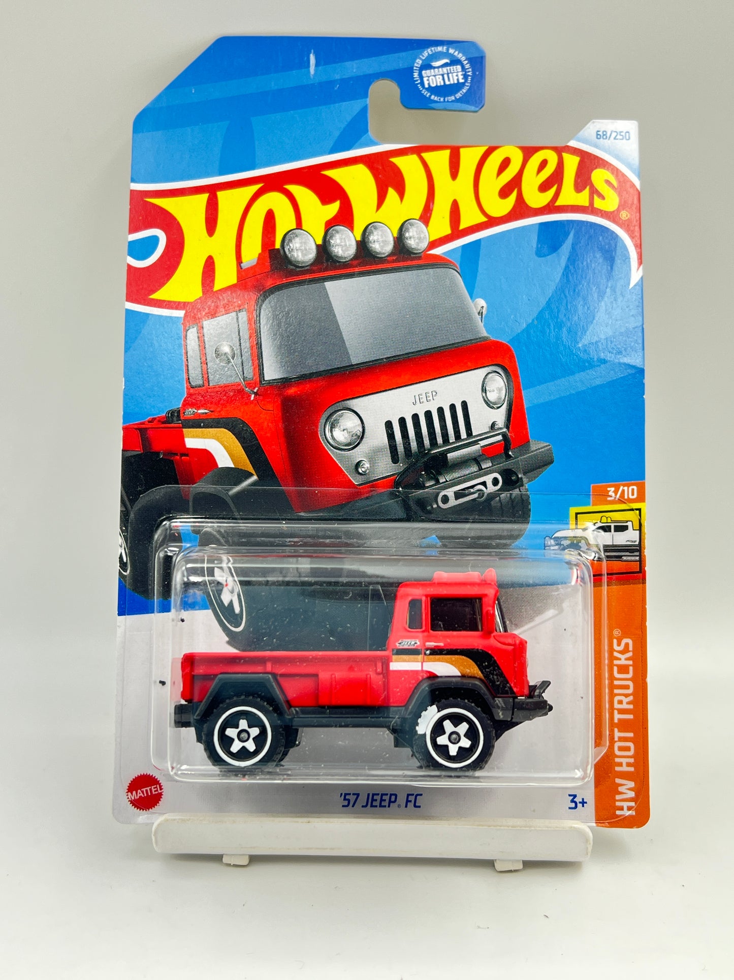 IMPORTED - HOT WHEELS - 57 JEEP FC - RED - 7A
