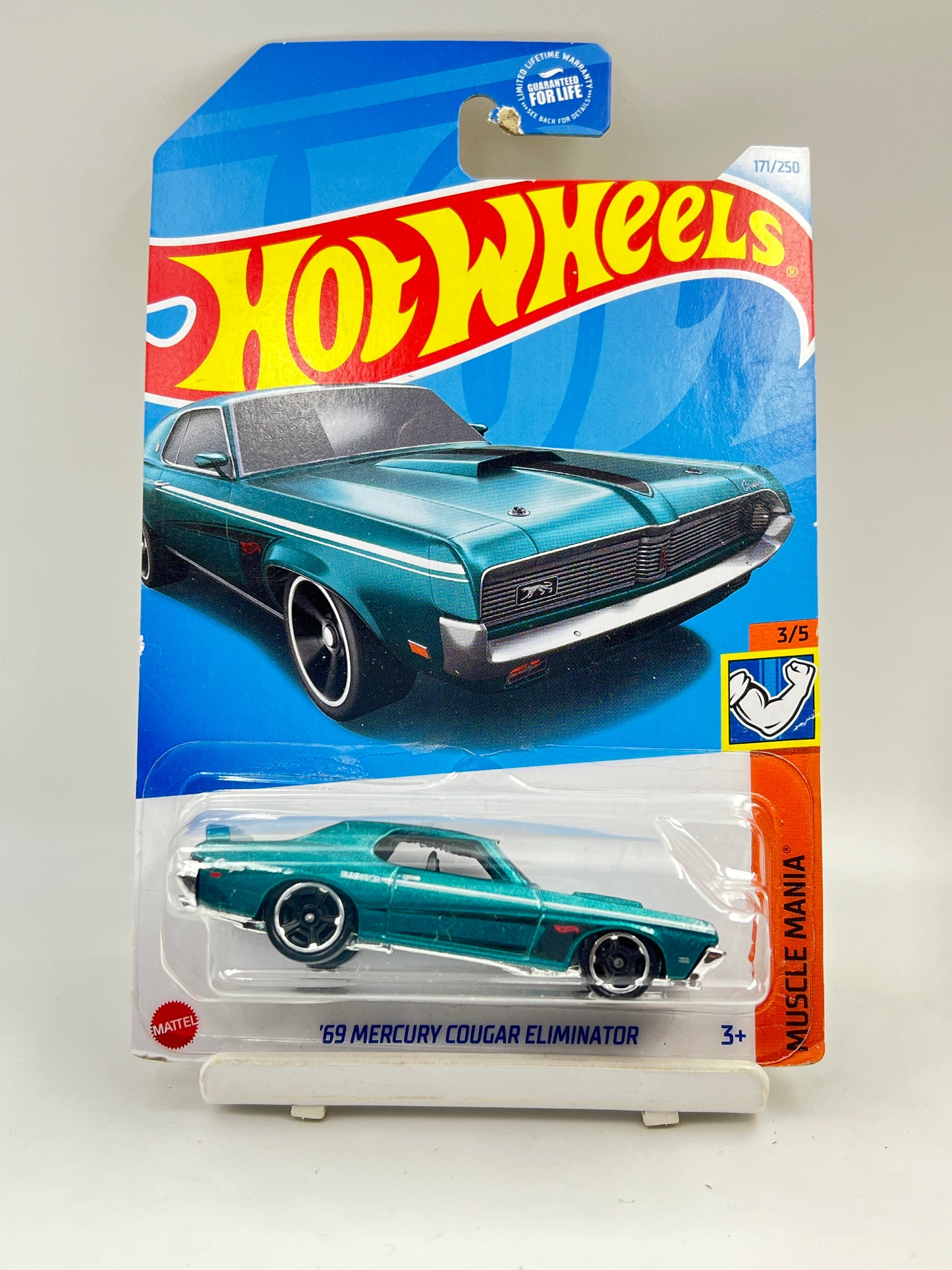 MILD CARD DAMAGE - HOT WHEELS - 69 MERCURY COUGAR ELIMINATOR - C2