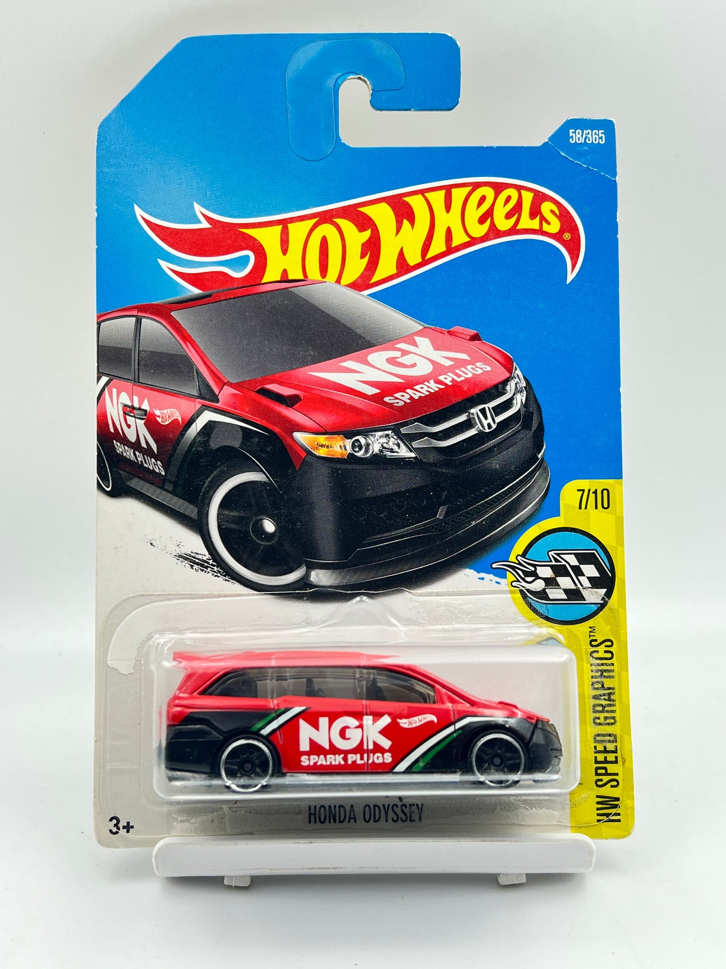 HOT WHEELS - HONDA ODYSSEY - RED - 6B